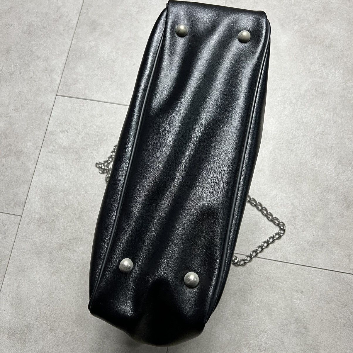 Comme des Garcons × Comme des Garcons Homme Plus Comme des Garcons Chain Handle Tote Bag Size ONE SIZE - 7 Thumbnail