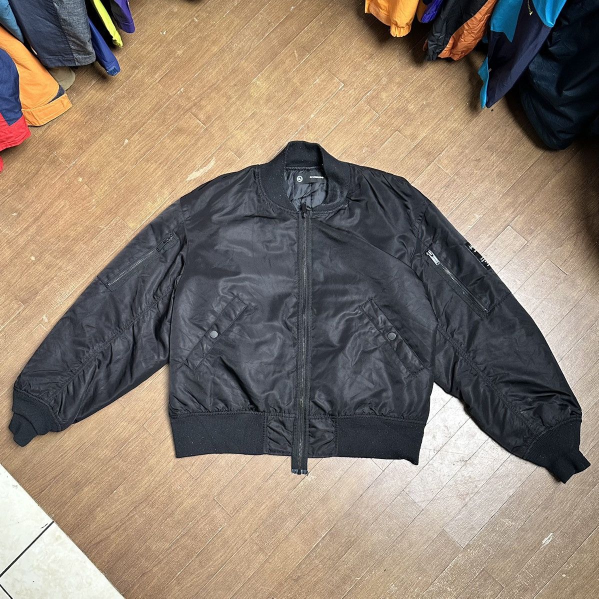 GU × Undercover GU X UNDERCOVER Freedom Noise Bomber Jacket Size US L / EU 52-54 / 3 - 1 Thumbnail