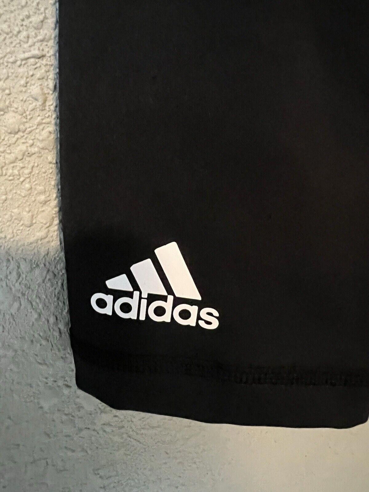 Adidas adidas Womens Believe This Block Tights Medium Black White Size 32" / US 10 / IT 46 - 5 Thumbnail