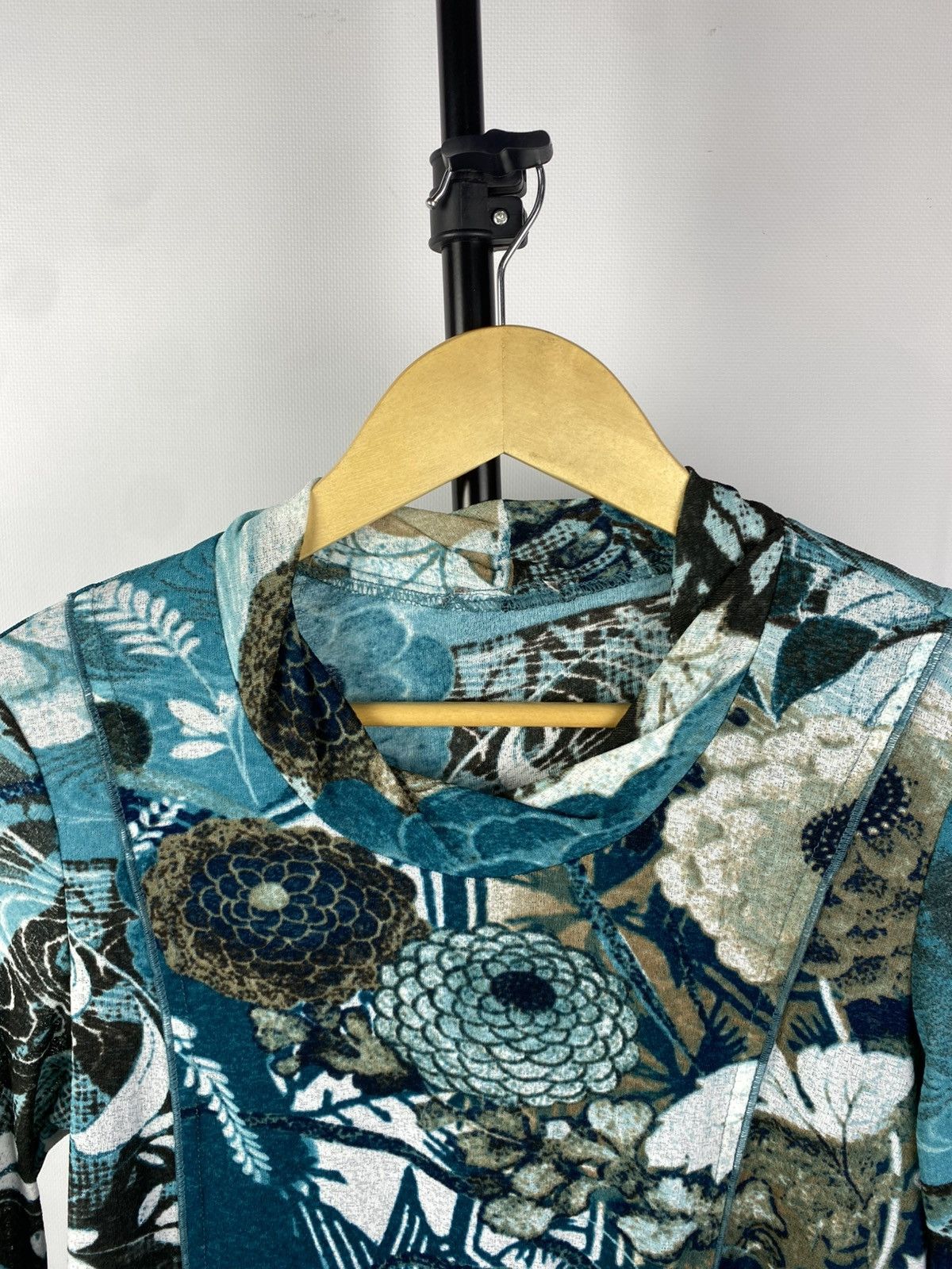 Designer × Japanese Brand × Vintage Save The Queen Jean Paul Gaultier Style Mesh Blouses Size M / US 6-8 / IT 42-44 - 2 Thumbnail