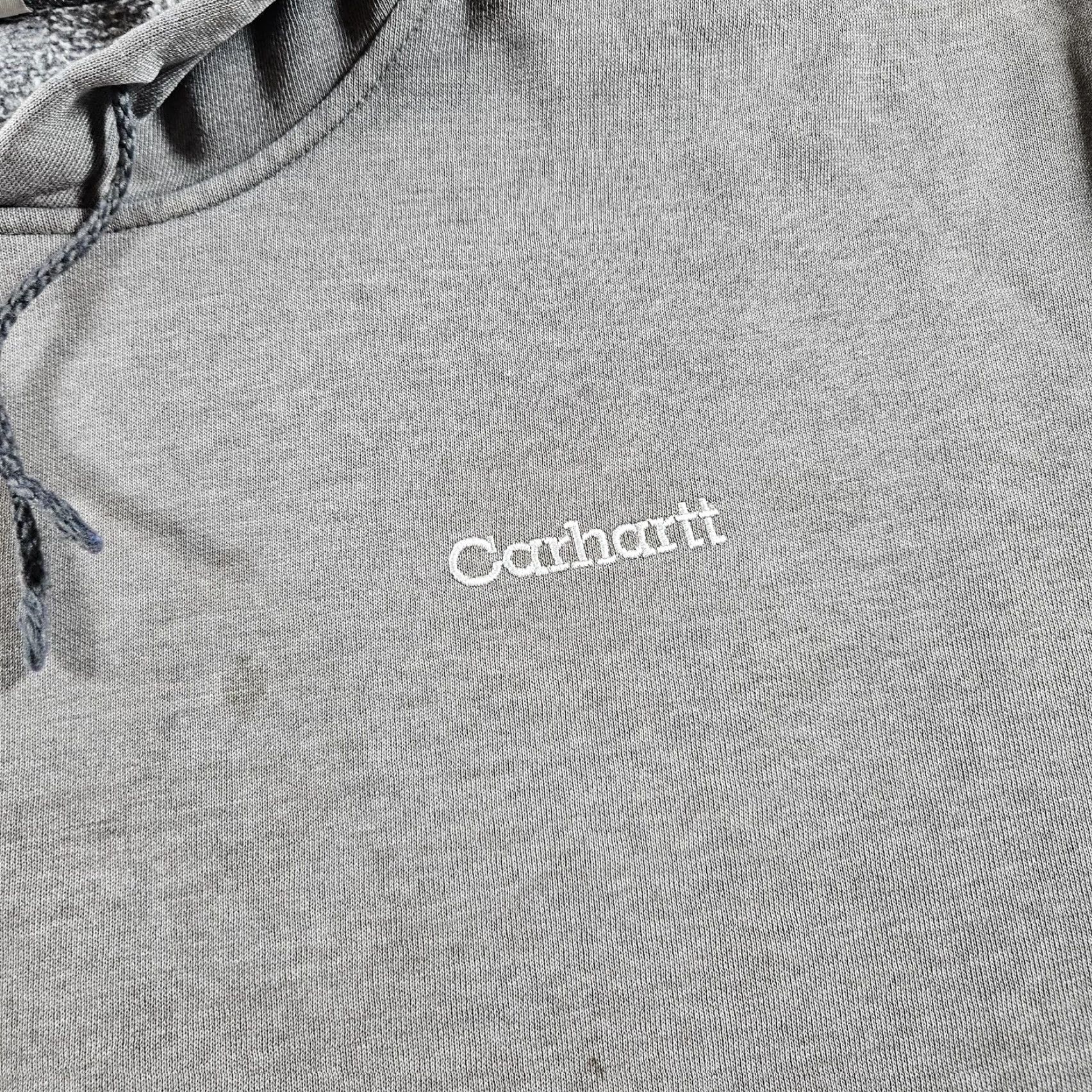 Carhartt Carhartt Hoodie Mens 2XL Gray Fleece Pullover Workwear Kangaroo Pocket Thrashed Size US XXL / EU 58 / 5 - 2 Thumbnail