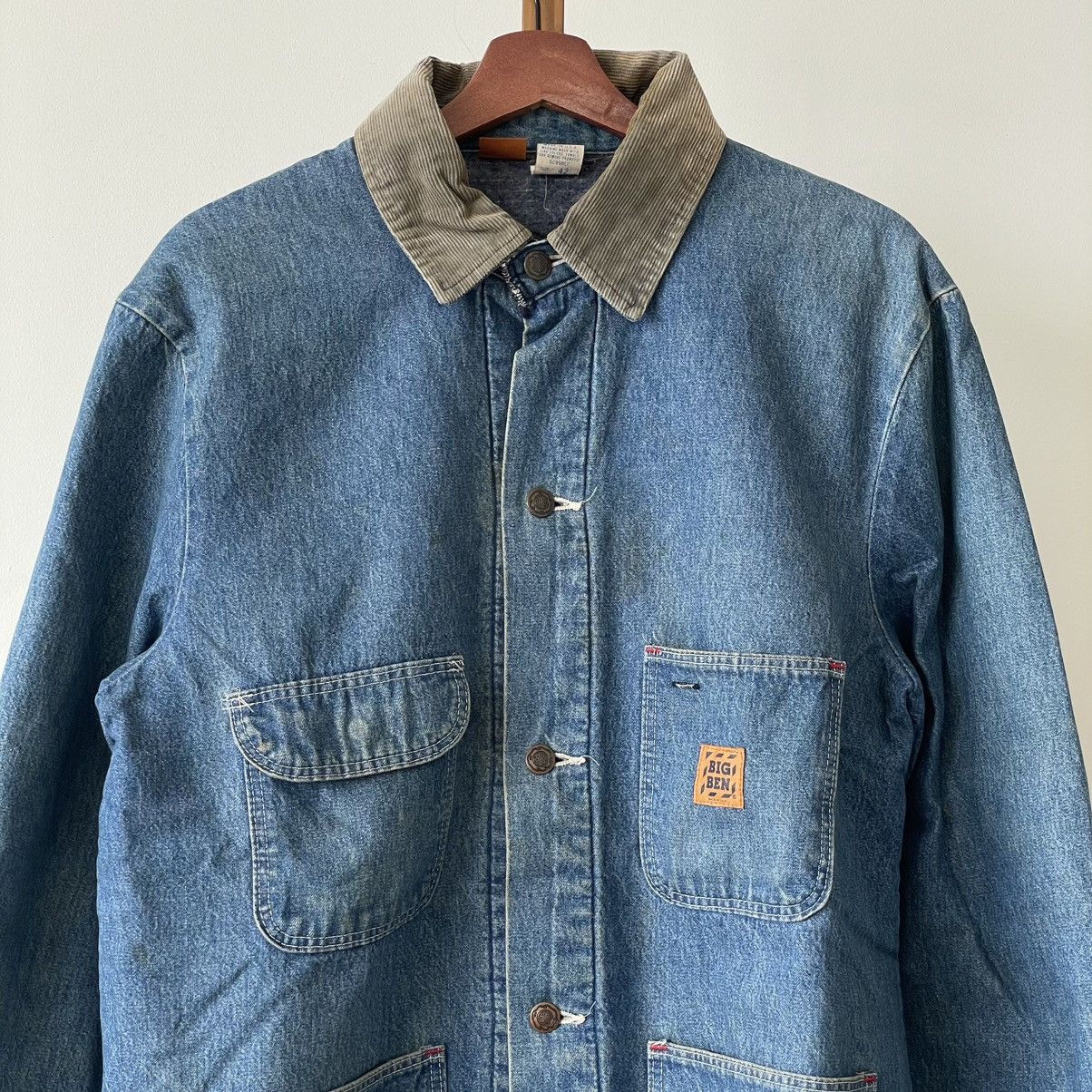 Carhartt Vintage Big Ben Workwear Denim Jacket Like Carhatt Size US XL / EU 56 / 4 - 2 Thumbnail