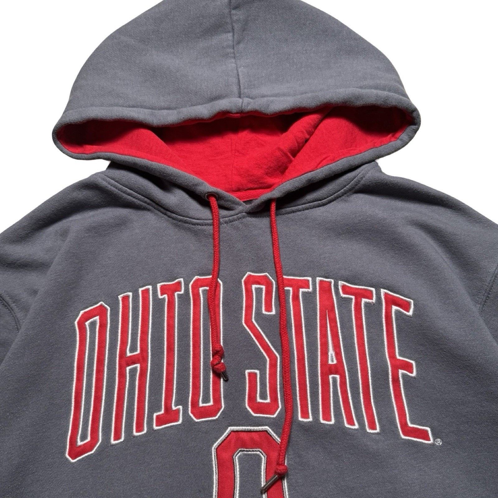 Vintage Vintage Y2K Ohio State Pullover Hoodie Mens XL Grey Size US XL / EU 56 / 4 - 2 Thumbnail