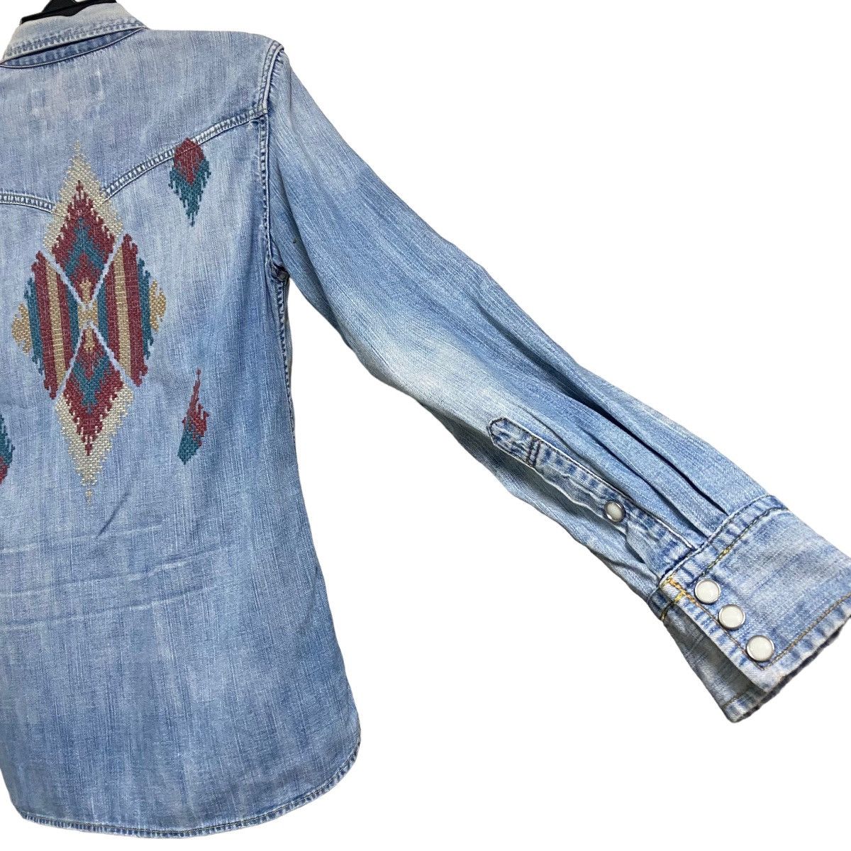 Remi Relief Remi Relief Western Denim Native Shirt Size US M / EU 48-50 / 2 - 11 Thumbnail
