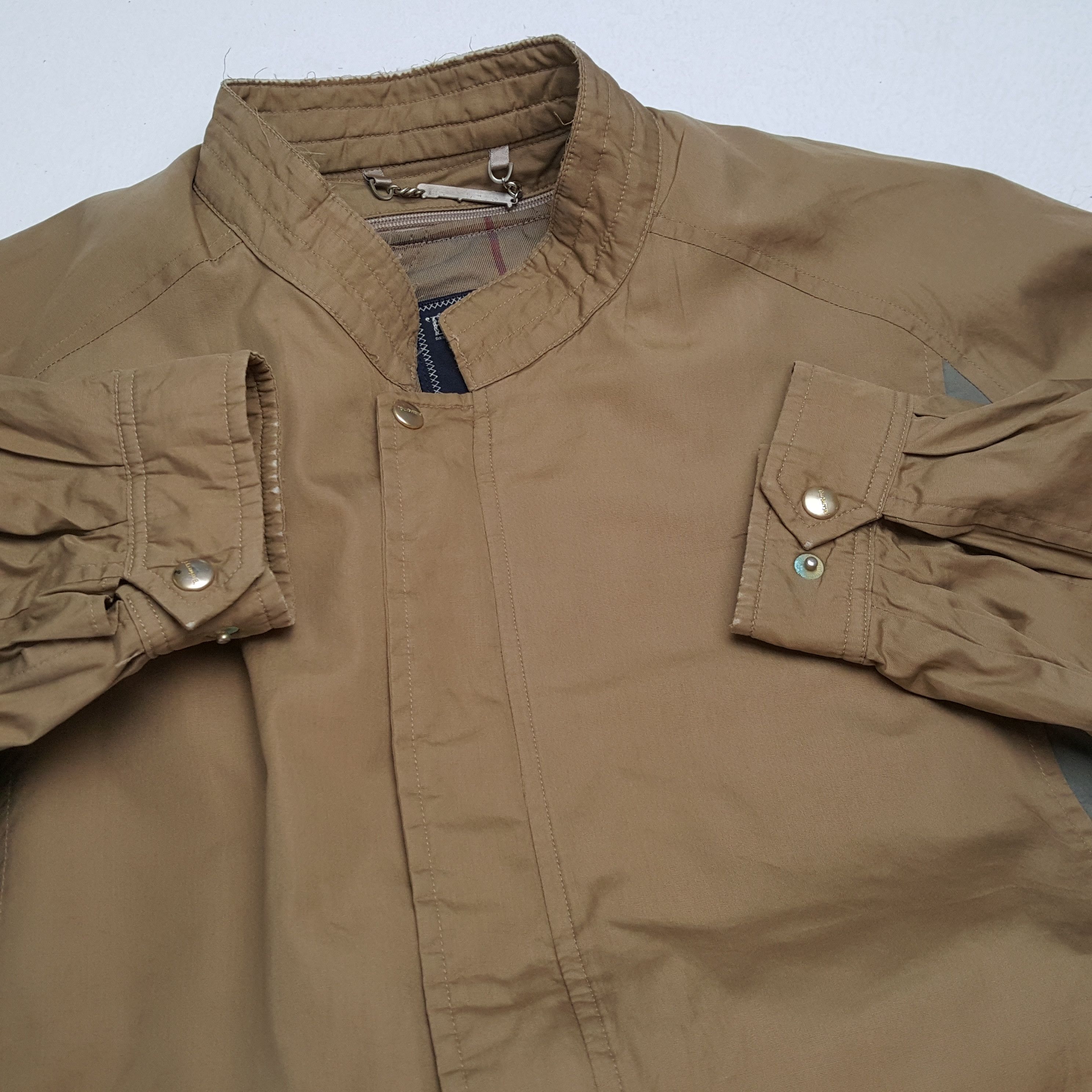 Burberry × Vintage Vintage BURBERRYS Fashion Brand Bombers Custom Jacket Size US M / EU 48-50 / 2 - 9 Thumbnail