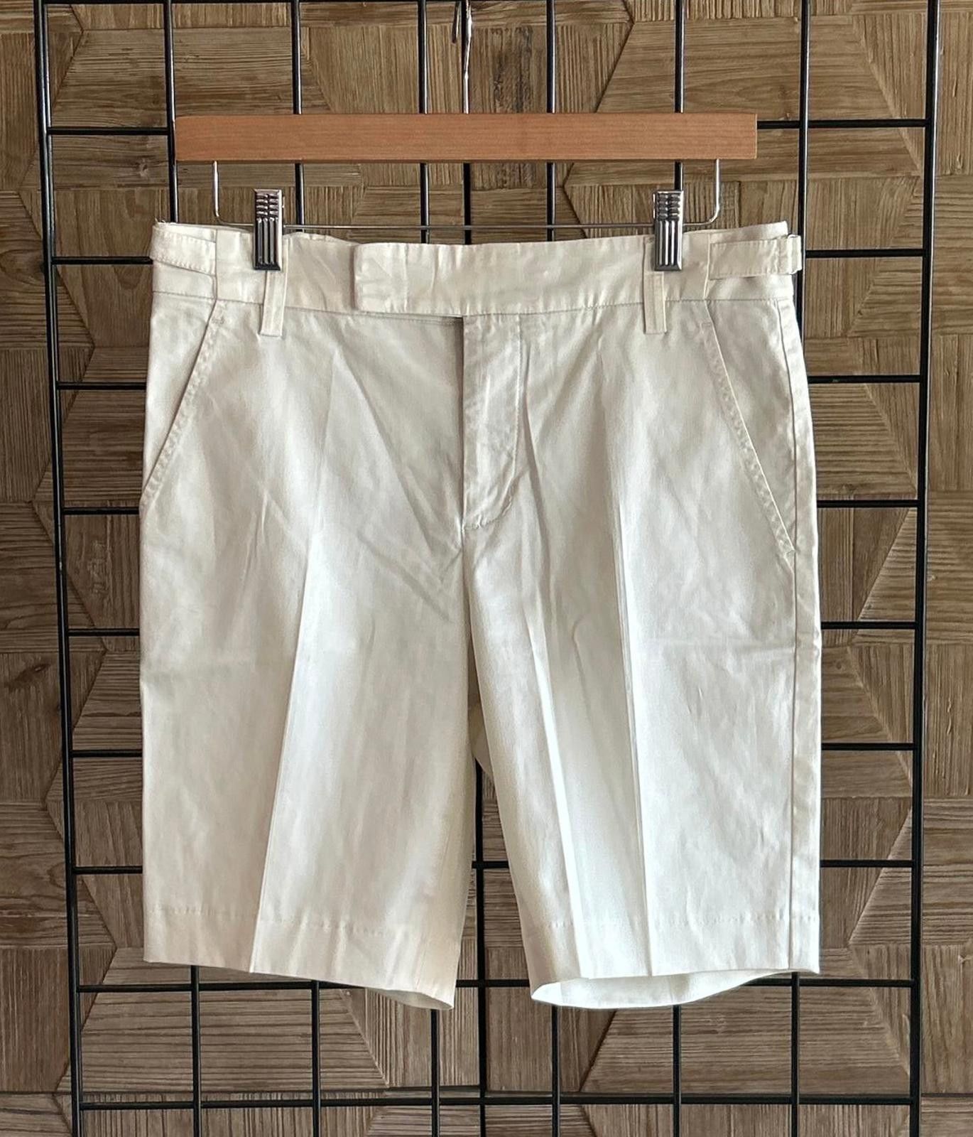Vince Vince Womens Bermuda Shorts Size 8 Cream Preppy Academia Size 30" / US 8 / IT 44 - 1 Thumbnail