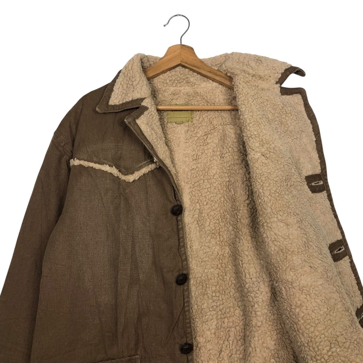 🔥VINTAGE CHORE JACKET DETROIT BLANKET CORISCO ISSEY MIYAKE