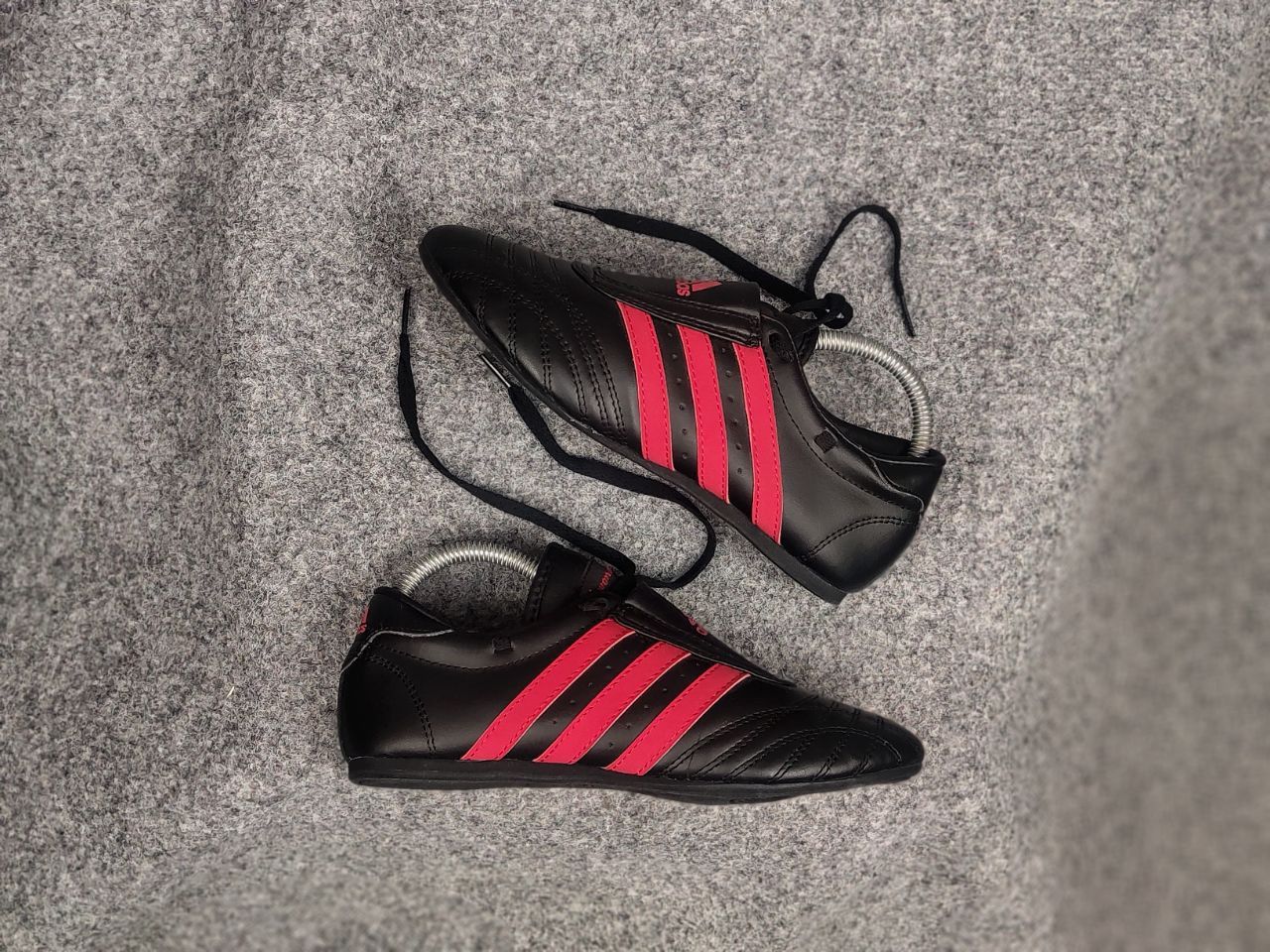 Adidas Vintage Adidas Taekwondo mei Leather Sneakers Y2k Style Size US 5.5 / IT 35.5 - 3 Thumbnail