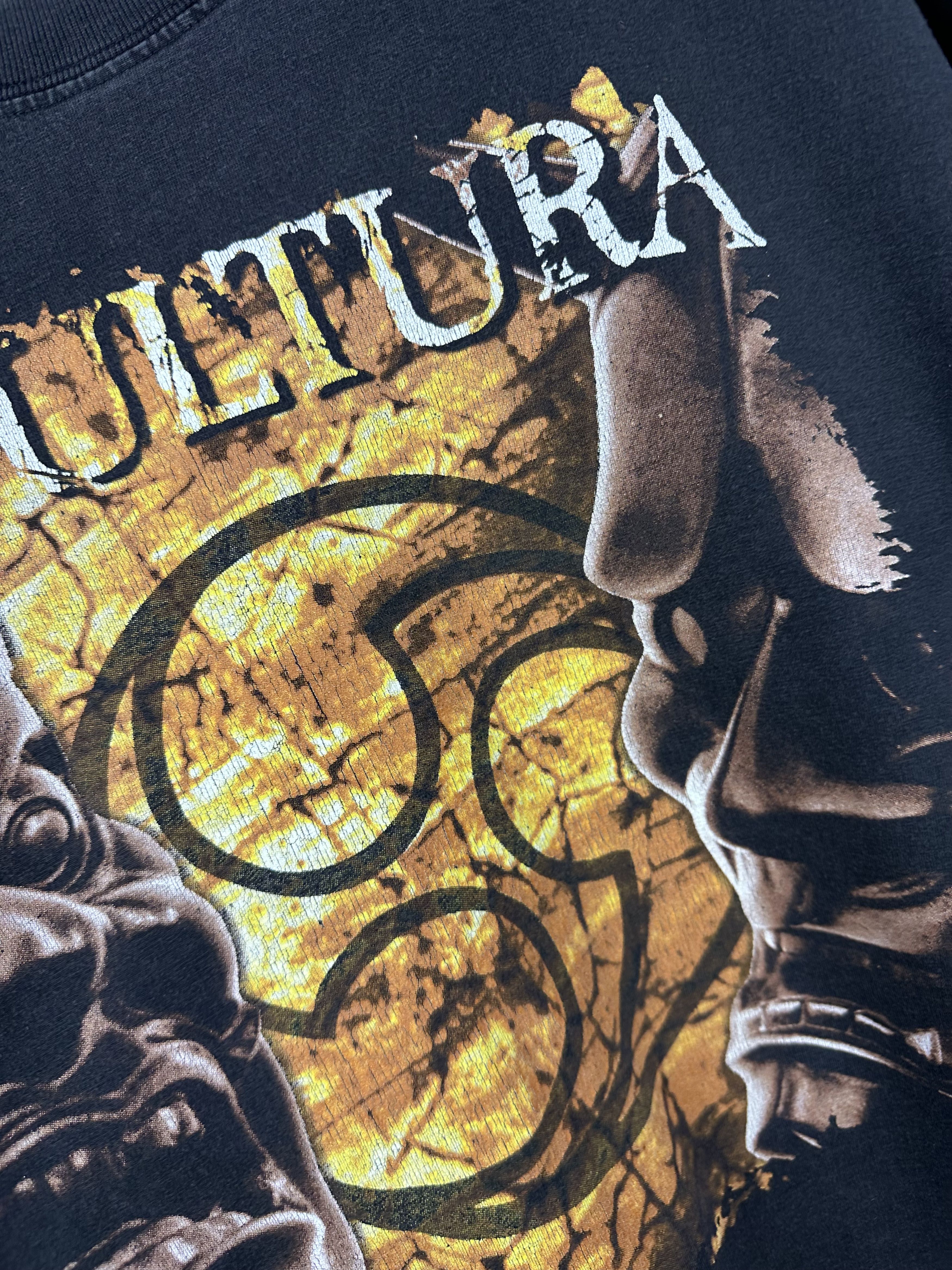 Band Tees Vintage 1998 Sepultura Shirt Band Long Sleeve Tee Rare Hype Size US XL / EU 56 / 4 - 9 Thumbnail