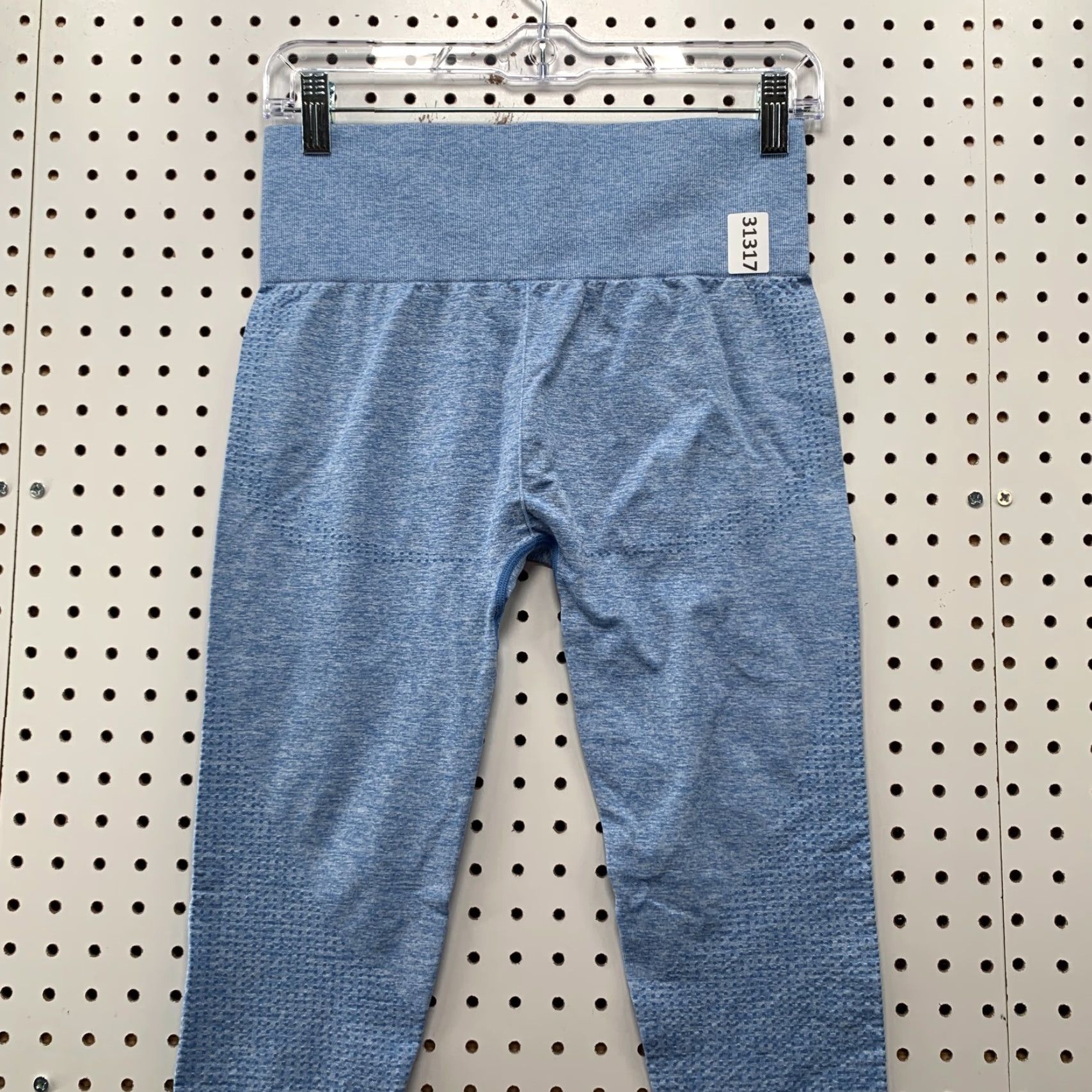 Fabletics Fabletics Yoga Leggings Pants Womens Large Sky Blue Cropped Activewear 27in Inseam Size 36" / US 14 / IT 50 - 6 Thumbnail