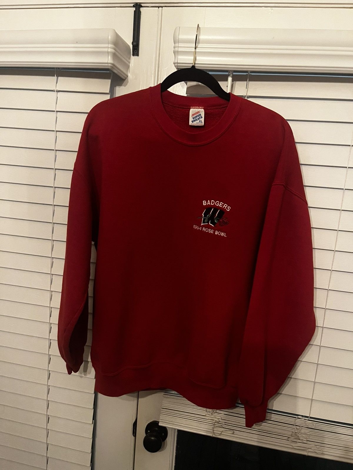 Jerzees Vintage crewneck 1994 Wisconsin Size US XL / EU 56 / 4 - 1 Thumbnail