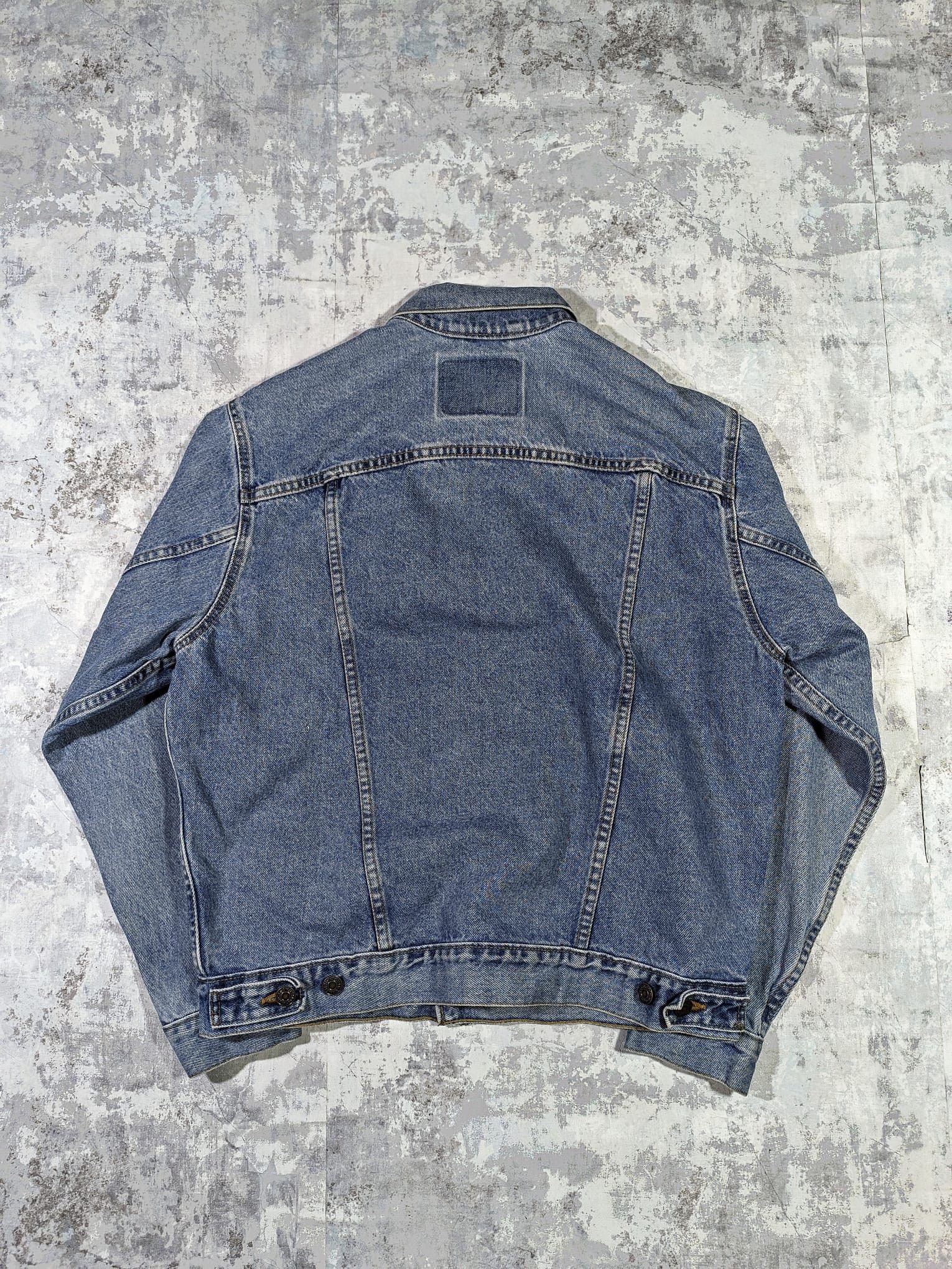 Levi's Vintage Clothing 1996 levis baggy denim jean trucker jacket 527 made in usa Size US M / EU 48-50 / 2 - 4 Thumbnail