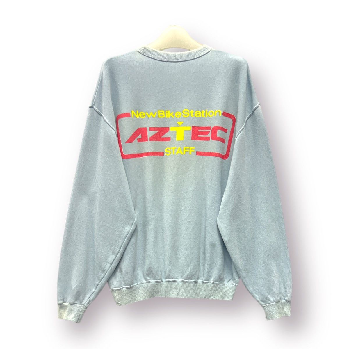 Uniform Studios × Vintage 🔥 Vintage 90's New Bike Station Staff Sweatshirt Size US M / EU 48-50 / 2 - 1 Thumbnail