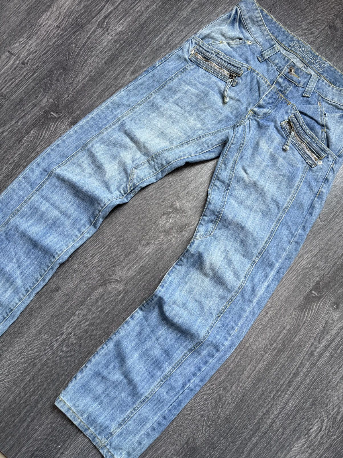 G-Star × Japanese Brand × Vintage Y2K Vintage Japanese Avantgarde if6was9 style denim pants Size US 33 - 3 Thumbnail