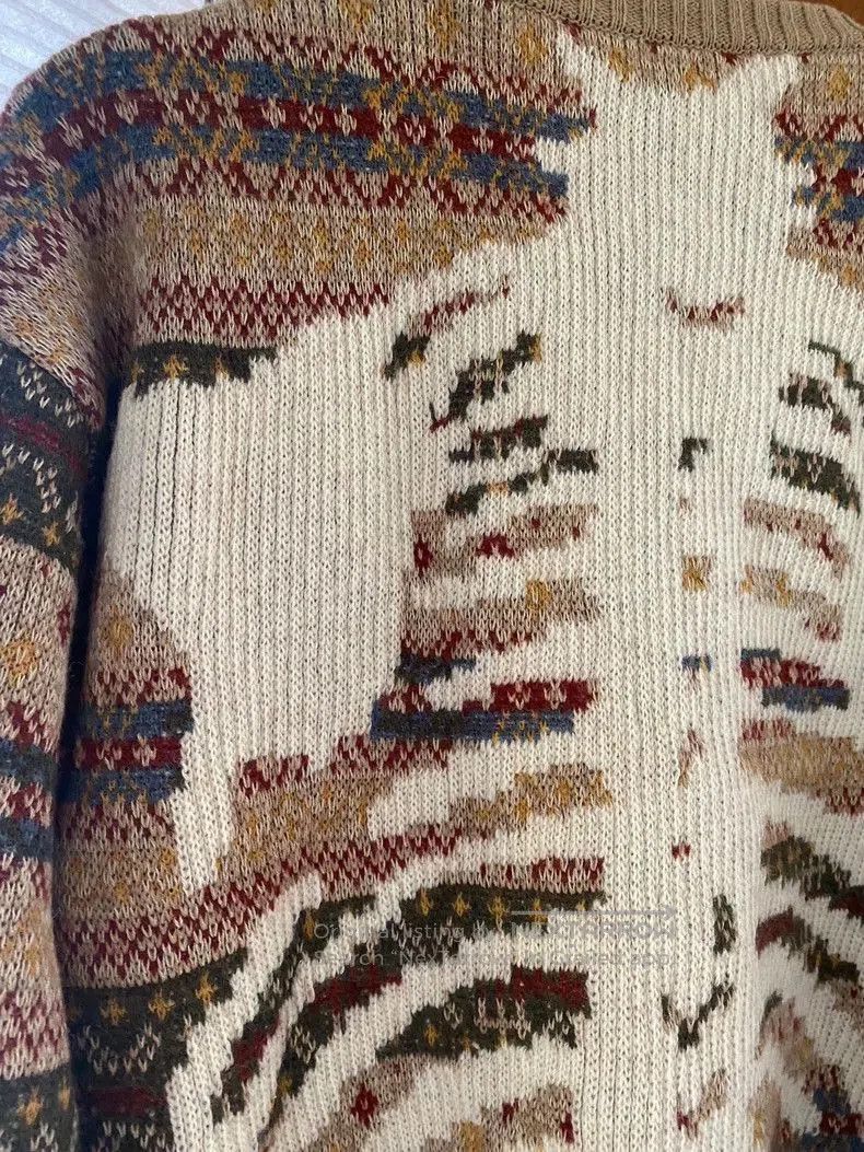 Kapital Kapital 7Gauge Wool Skeleton Fair Isle Sweater. Size US S / EU 44-46 / 1 - 4 Thumbnail
