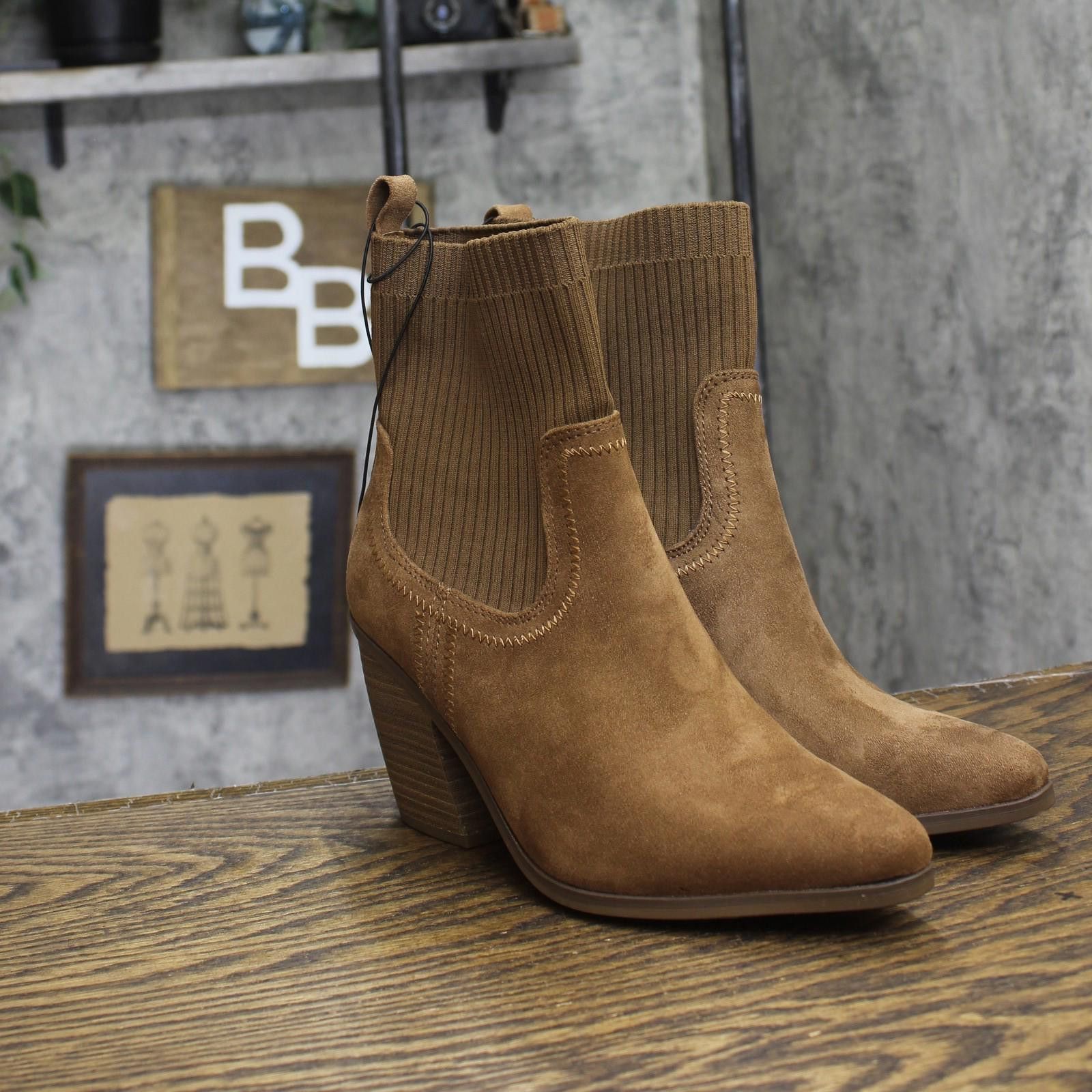 Other New Universal Thread Ankle Boots 88225814 Cognac Brown 7m Size US 7 / IT 37 - 1 Thumbnail