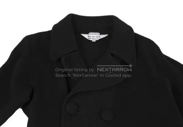 Comme des Garcons Comme Des Garcons Black retro button coat with inclined pl Size XS / US 0-2 / IT 36-38 - 5 Thumbnail