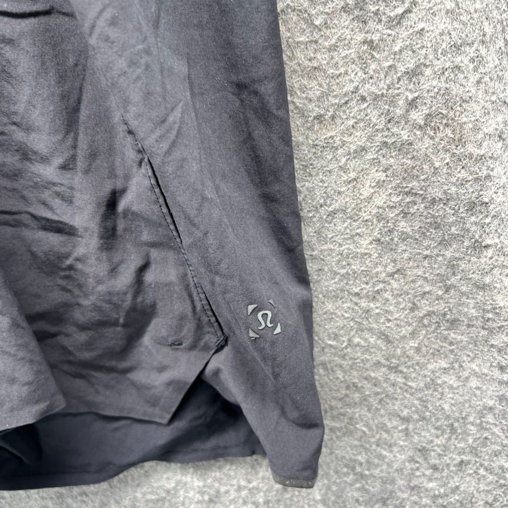 Lululemon Lululemon Shorts Mens XXS Gray Athletic Training Gym Drawstring Running Surge 2XS Regular Wide Inseam 6 in Knit Gray Pattern Solid Sports Activewear Size US 26 / EU 42 - 3 Thumbnail