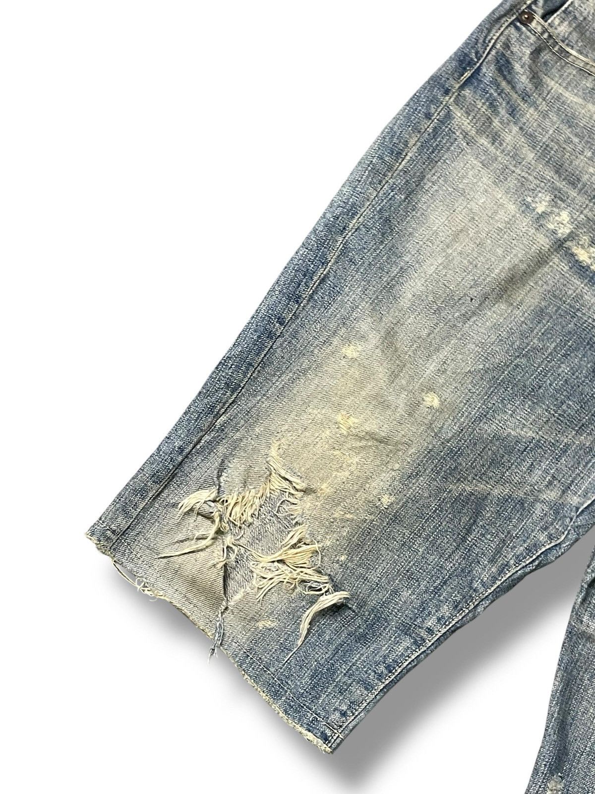 Japanese Brand Japanese Brand Blue Way Short Jeans (5) Size US 36 / EU 52 - 2 Thumbnail