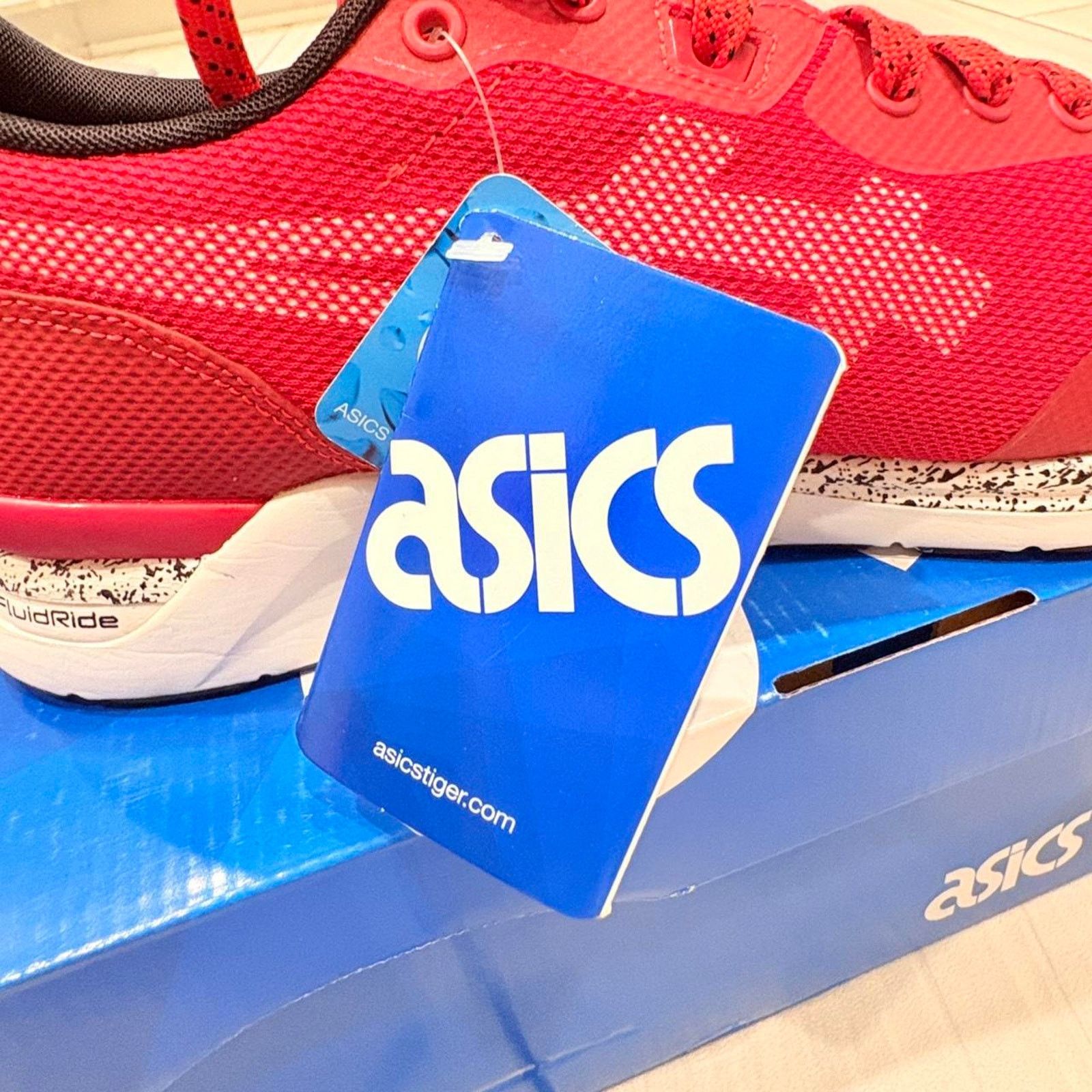 Asics Asics Gel Lyte 2301 Red White Size US 8.5 / EU 41-42 - 4 Thumbnail