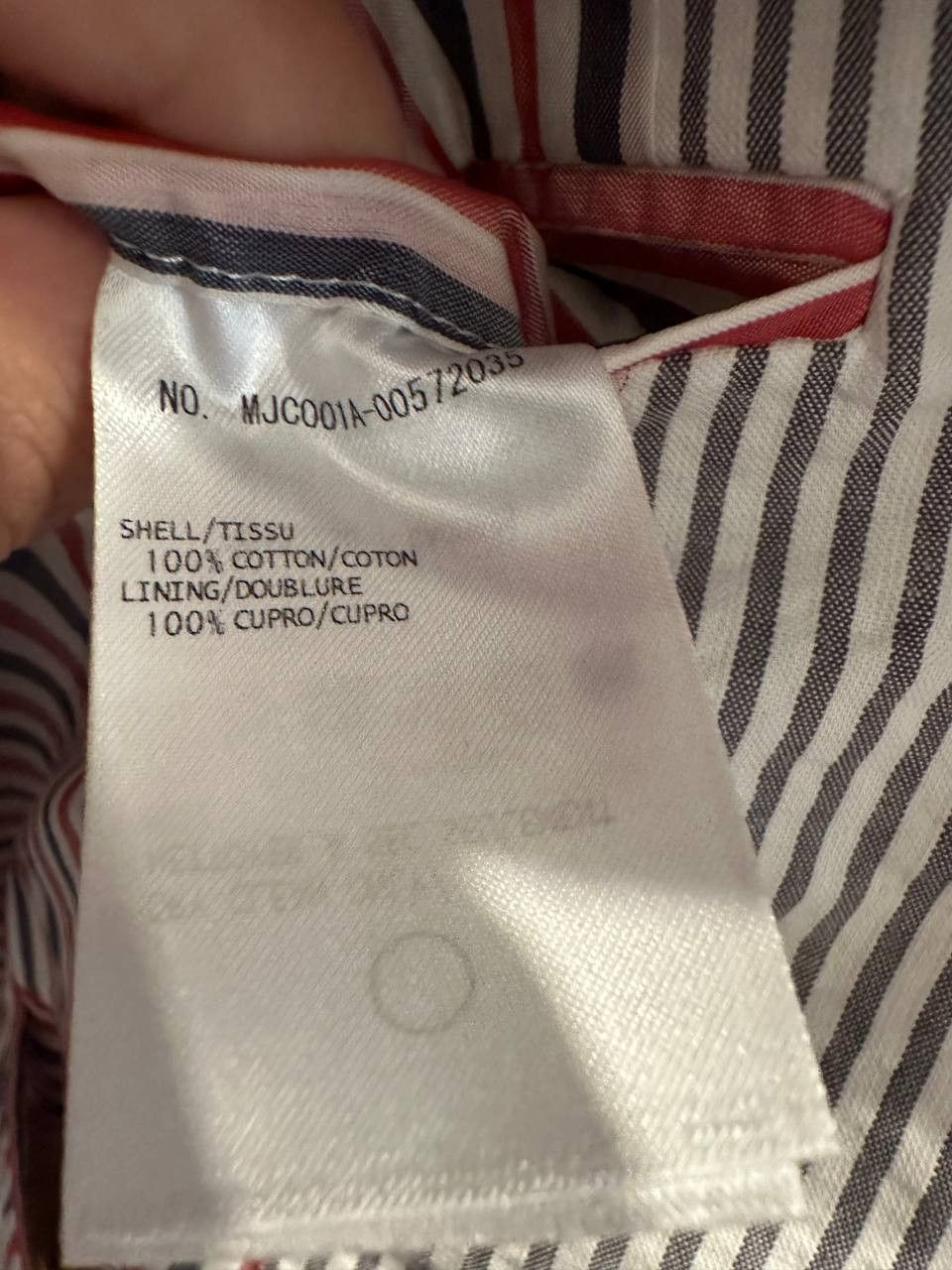 Thom Browne Thom Browne Classic SB S/C In Seersucker Size 38R - 3 Thumbnail