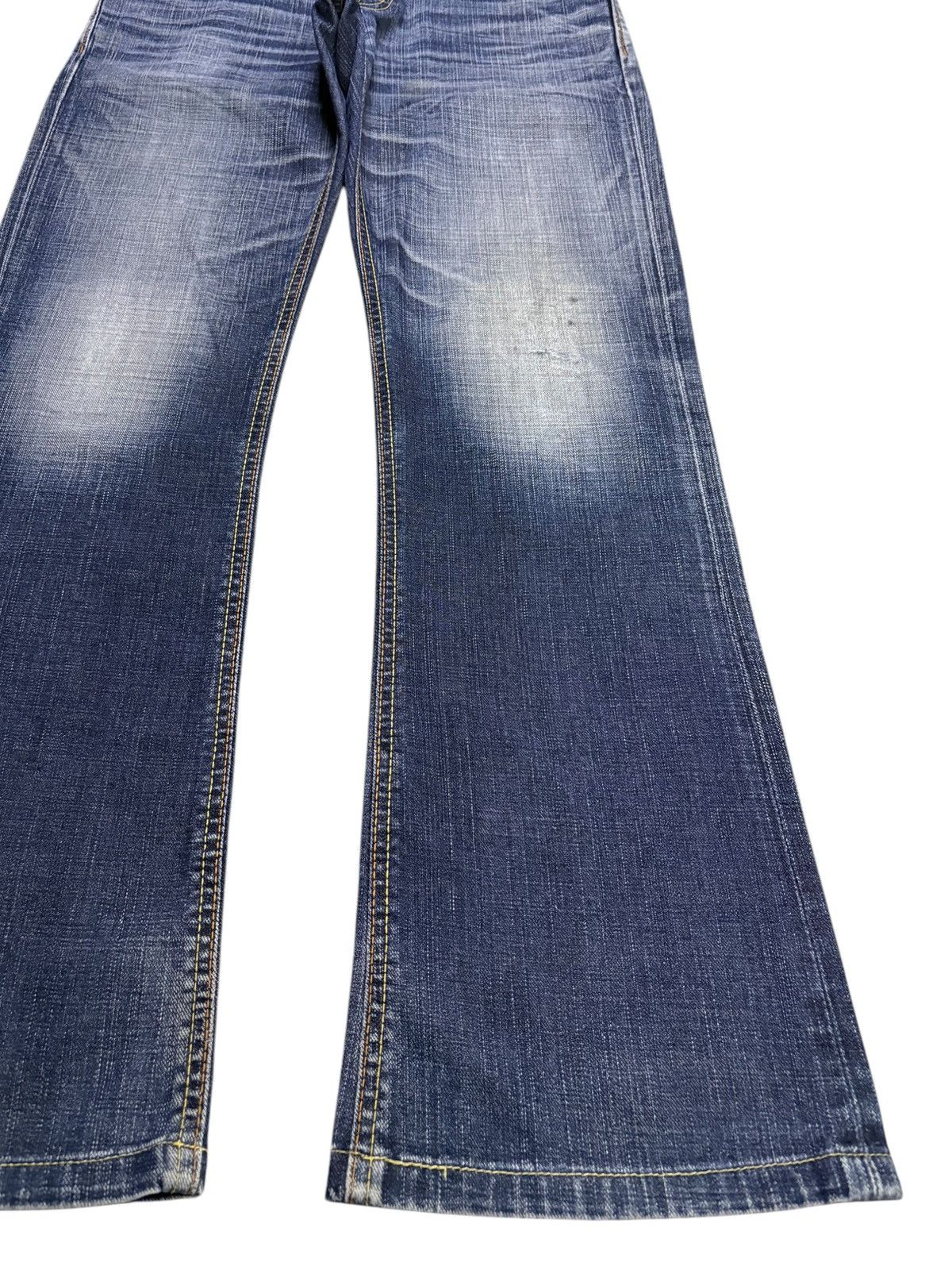Edwin × Japanese Brand Vintage Japanese Edwin Faded Mud Wash Bootcut Jeans Size US 32 / EU 48 - 7 Thumbnail