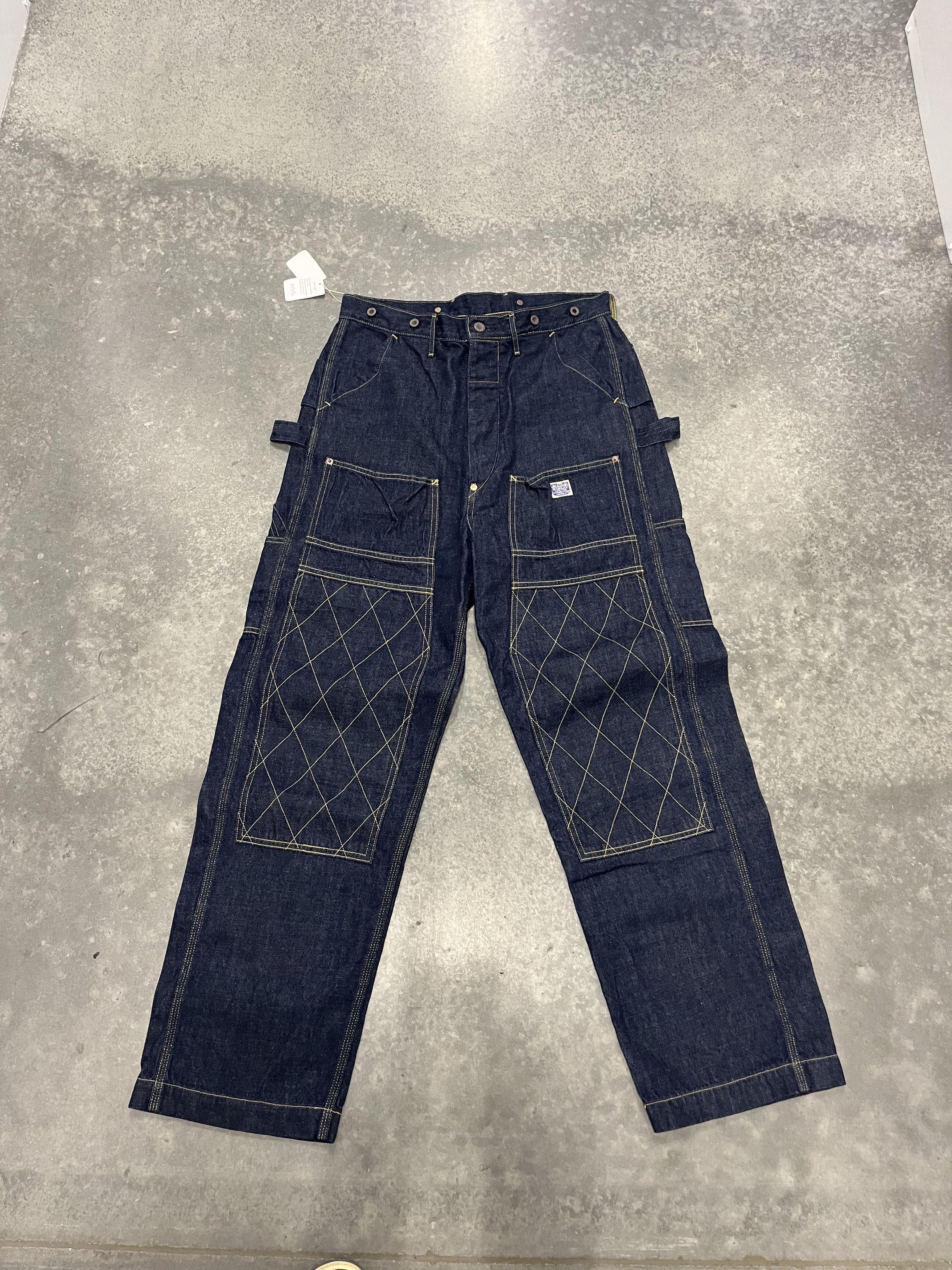 Kapital Kapital Lumber Straight leg Panelled Jeans Size US 32 / EU 48 - 1 Thumbnail