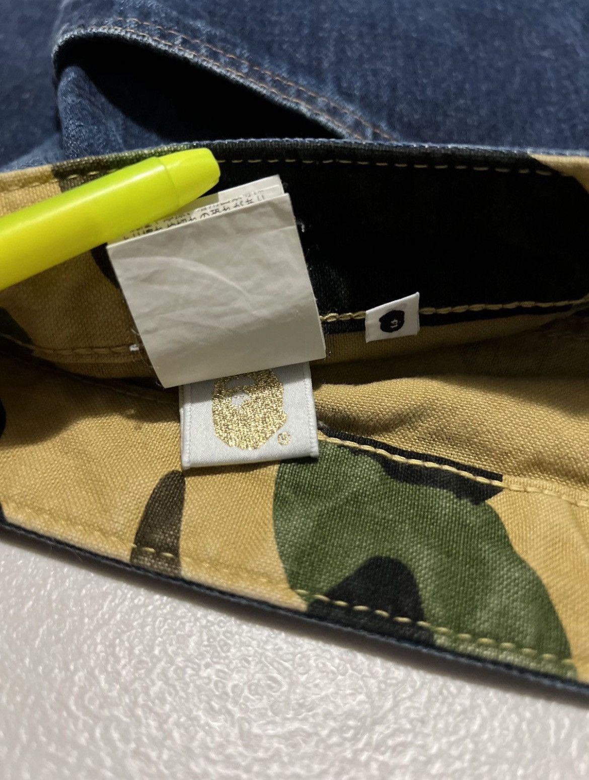 Bape Bape OG Bape Camo & Star Jeans Size US 34 / EU 50 - 10 Thumbnail