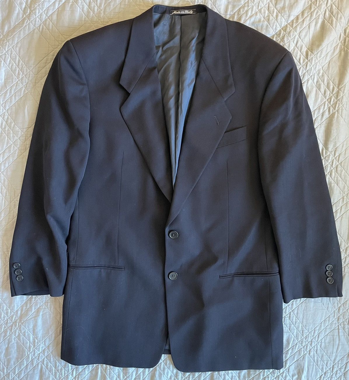 Giorgio Armani Vintage Wool Jacket Size 40R - 1 Thumbnail