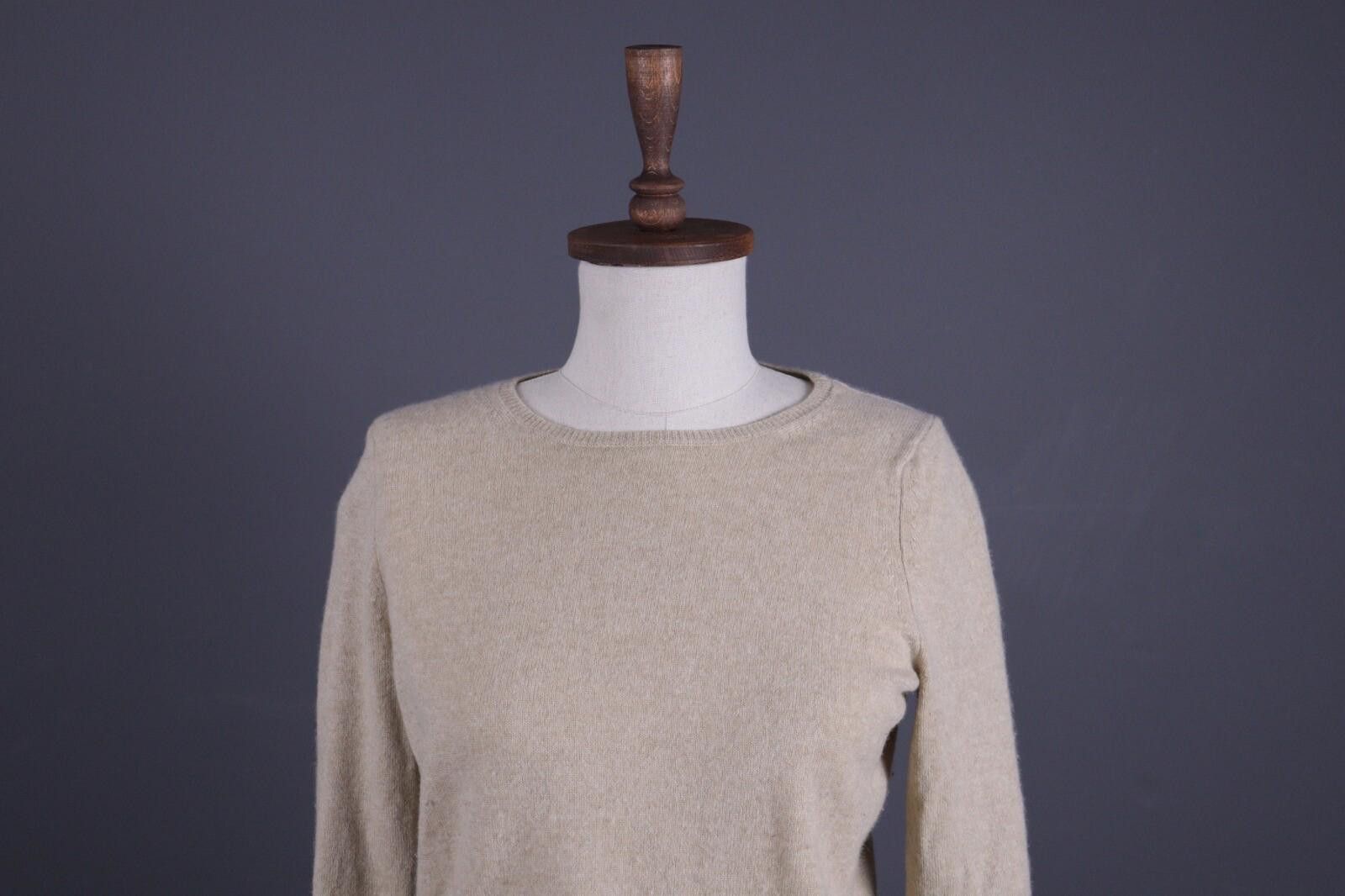 J.Crew J. Crew Beige Knit 100% Italian Cashmere Sweater Size XXS Size XXS / US 00 / IT 34 - 2 Thumbnail