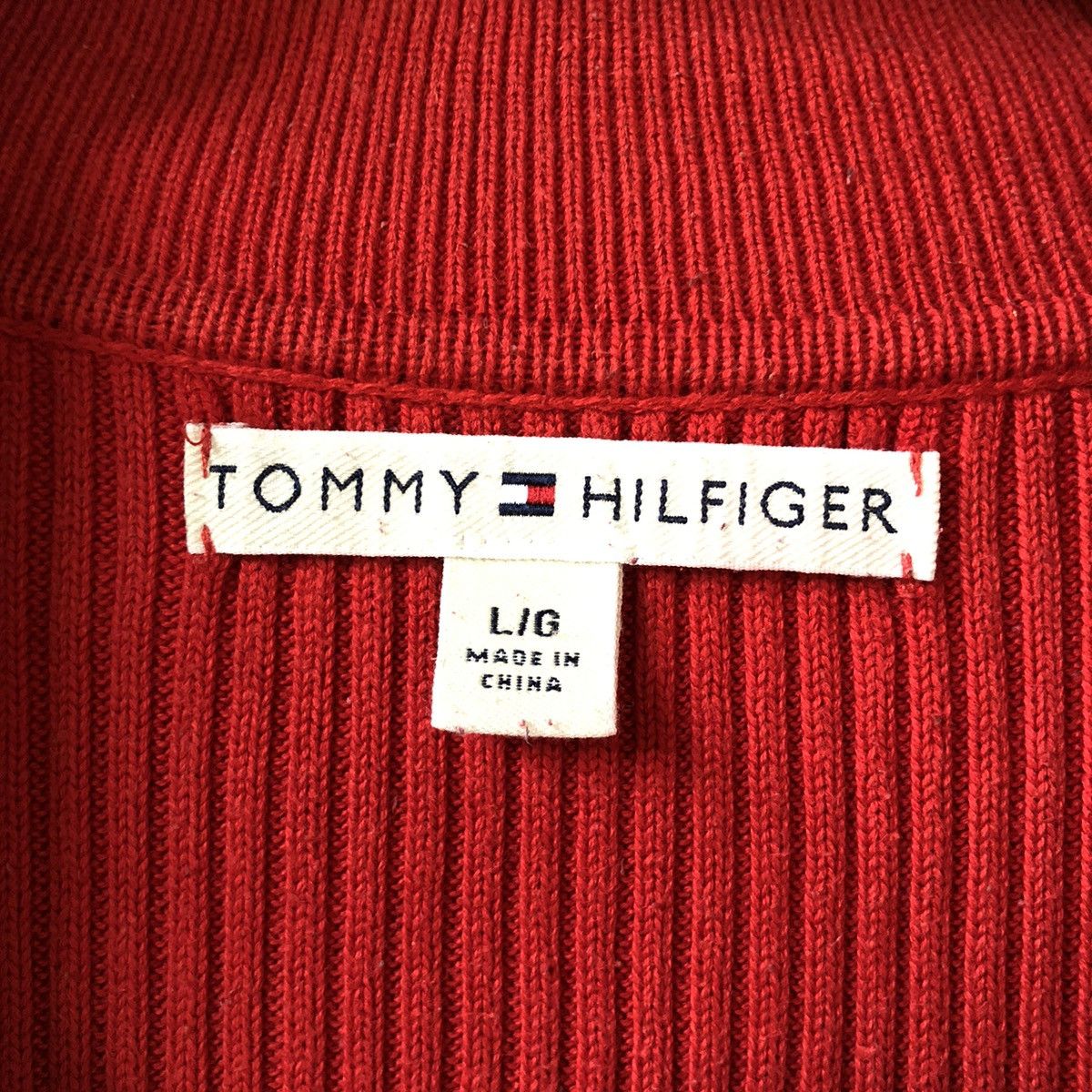 Tommy Hilfiger Vintage TOMMY HILFIGER half zip Knit Sweater Size US M / EU 48-50 / 2 - 9 Thumbnail