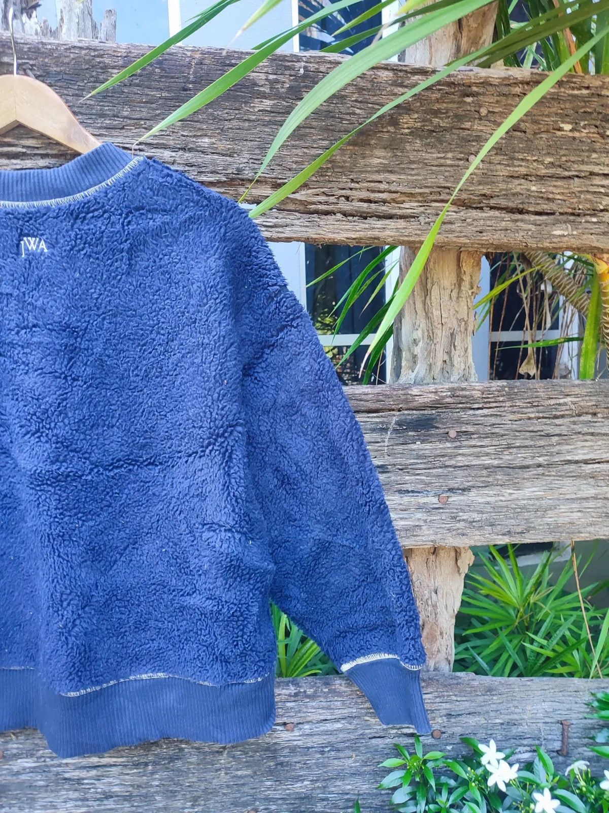 JW Anderson × Uniqlo JW Anderson x Uniqlo Navy Fleece Pullover Size US M / EU 48-50 / 2 - 10 Thumbnail