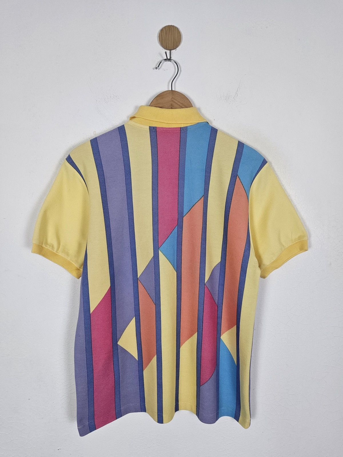 Balenciaga Vintage Balenciaga Paris Polo colourblock shirt Size US L / EU 52-54 / 3 - 2 Thumbnail