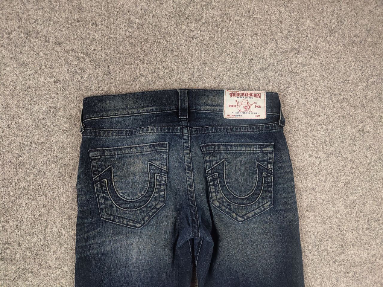 True Religion True Religion moto jeans Faded denim Logo Vintage LGB Y2K Size US 32 / EU 48 - 10 Thumbnail