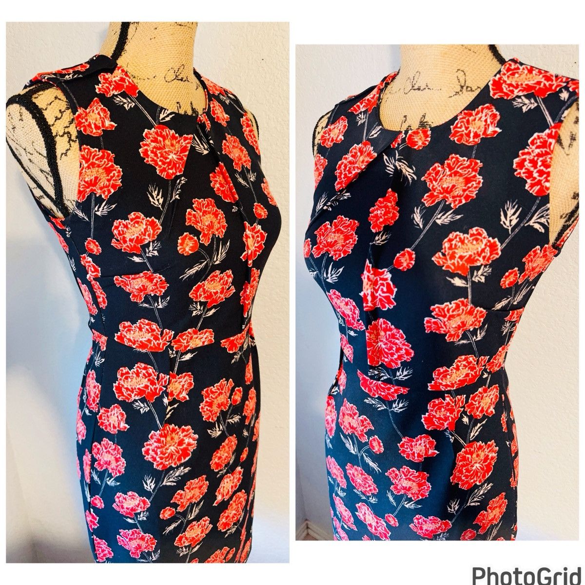 Banana Republic Banana Republic Floral Dress 0P Size XS / US 0-2 / IT 36-38 - 4 Thumbnail