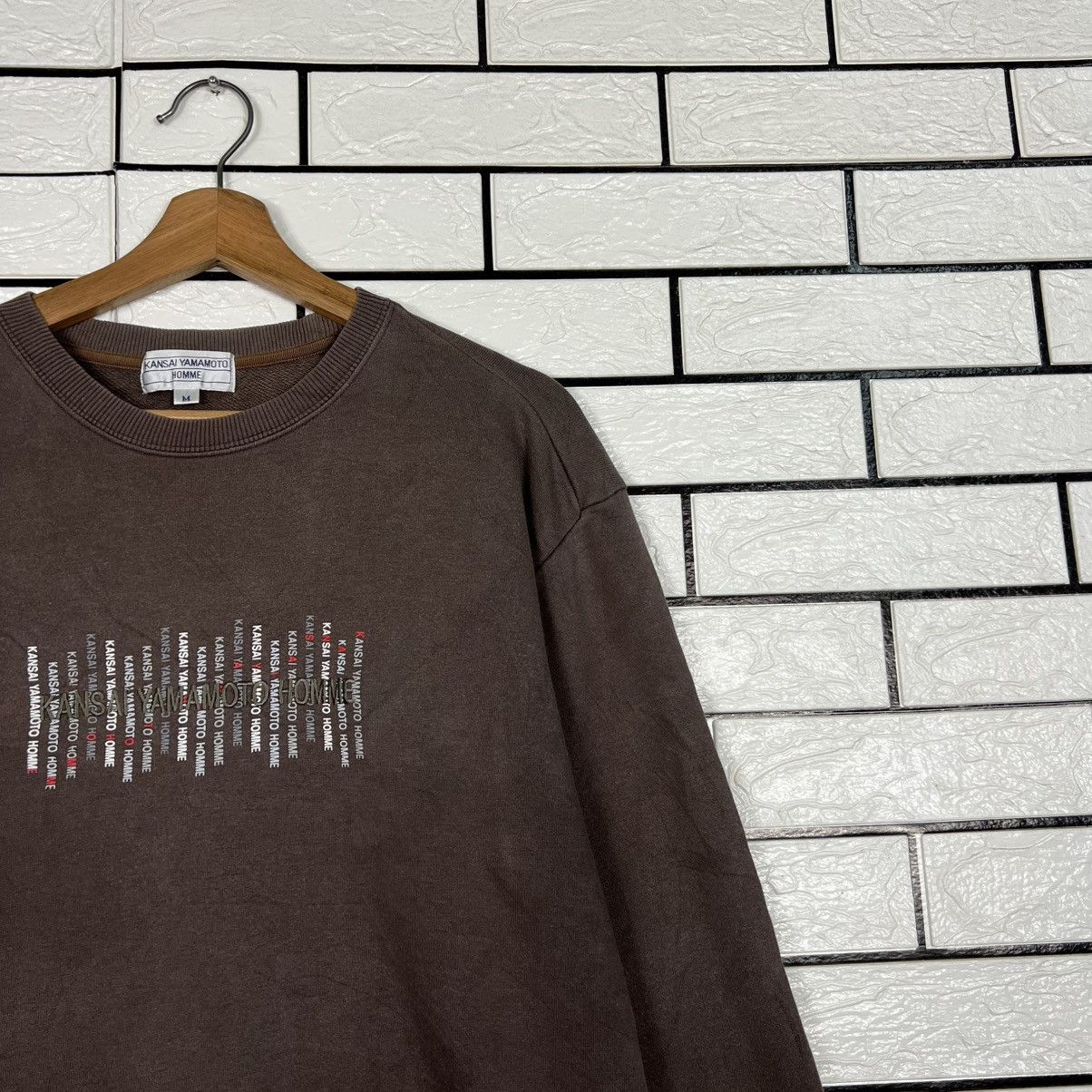 Kansai Yamamoto KANSAI YAMAMOTO HOMME Crewneck Sweatshirt #4229-C193 Size US M / EU 48-50 / 2 - 5 Thumbnail