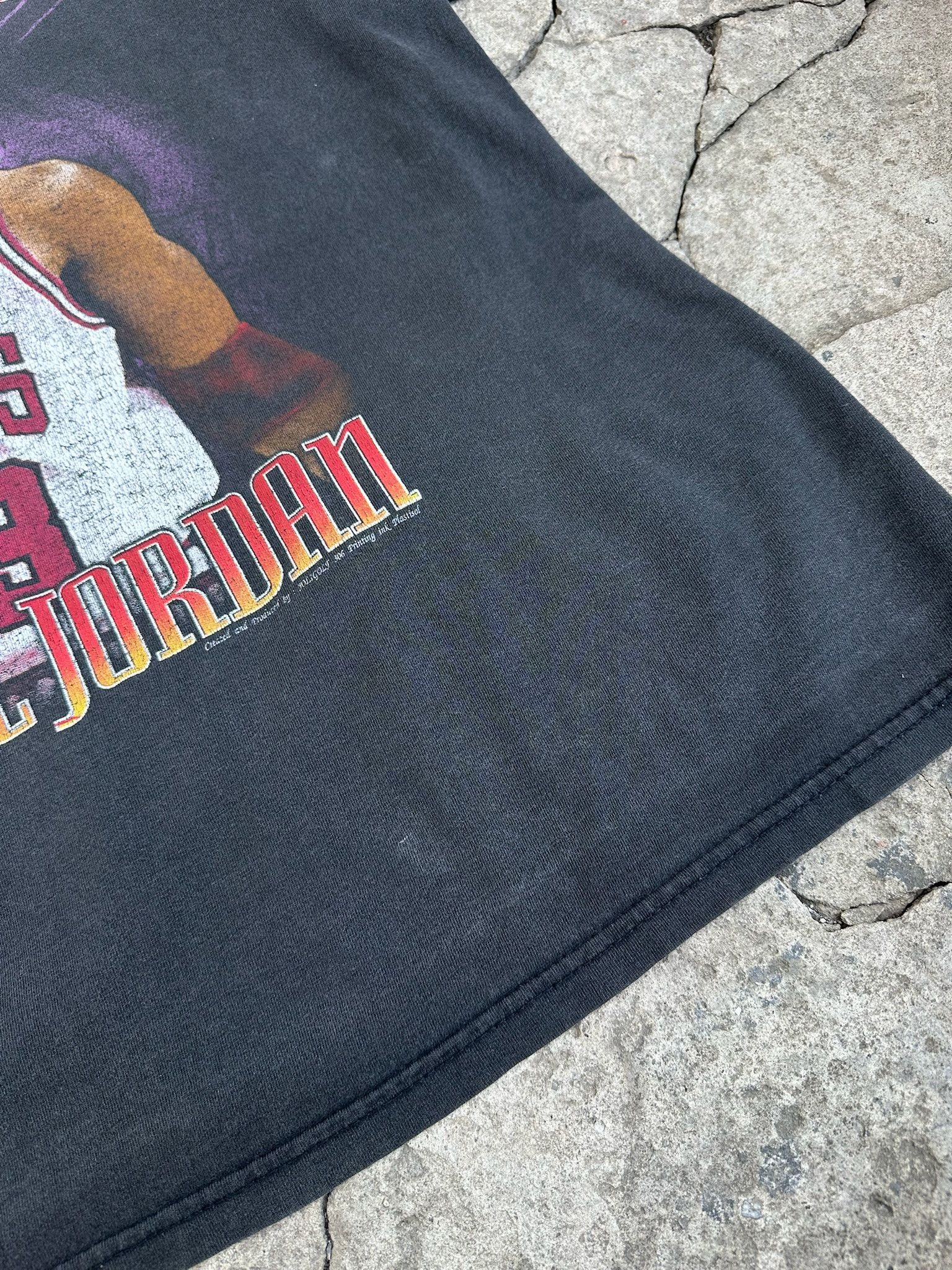 Rap Tees Michael Jordan T-Shirt faded Size US M / EU 48-50 / 2 - 18 Thumbnail