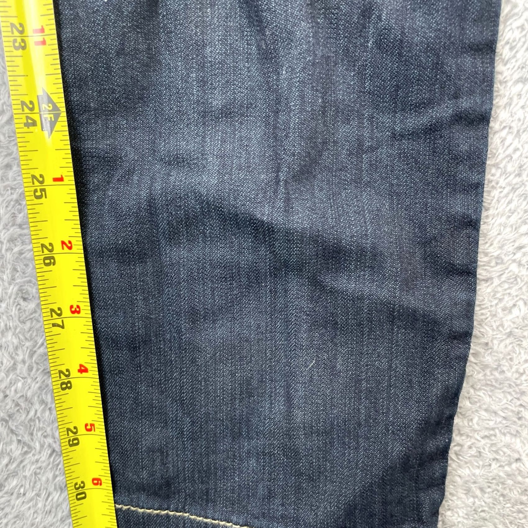 Mossimo Mossimo Jeans Womens Slim Skinny Low Rise Blue Denim Cotton Spandex 5-Pocket 31in Inseam Classic City Size 36" / US 14 / IT 50 - 7 Thumbnail