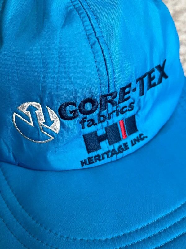 Goretex Gore Tex Sz L Fitted Cap Hat Rare Japan Vintage 90s Size ONE SIZE - 3 Thumbnail