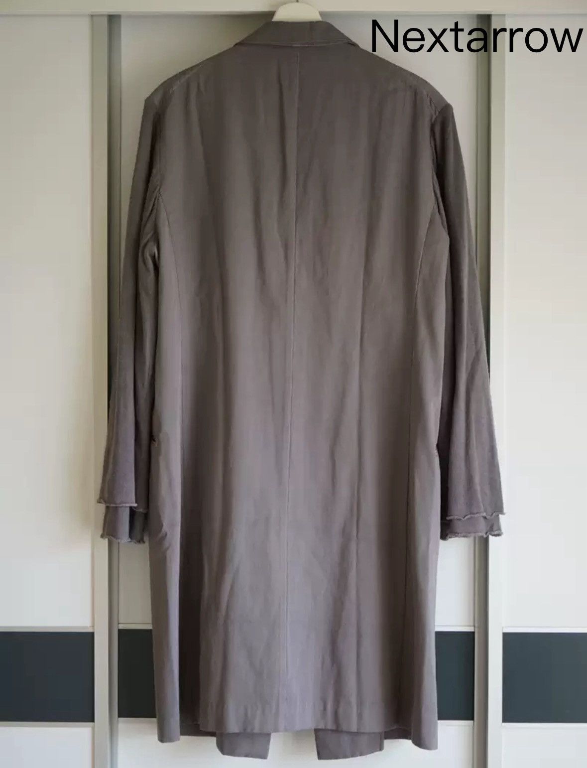 Yohji Yamamoto Yohji Yamamoto 02ss to wear dyed double sleeved coat Size US L / EU 52-54 / 3 - 2 Thumbnail