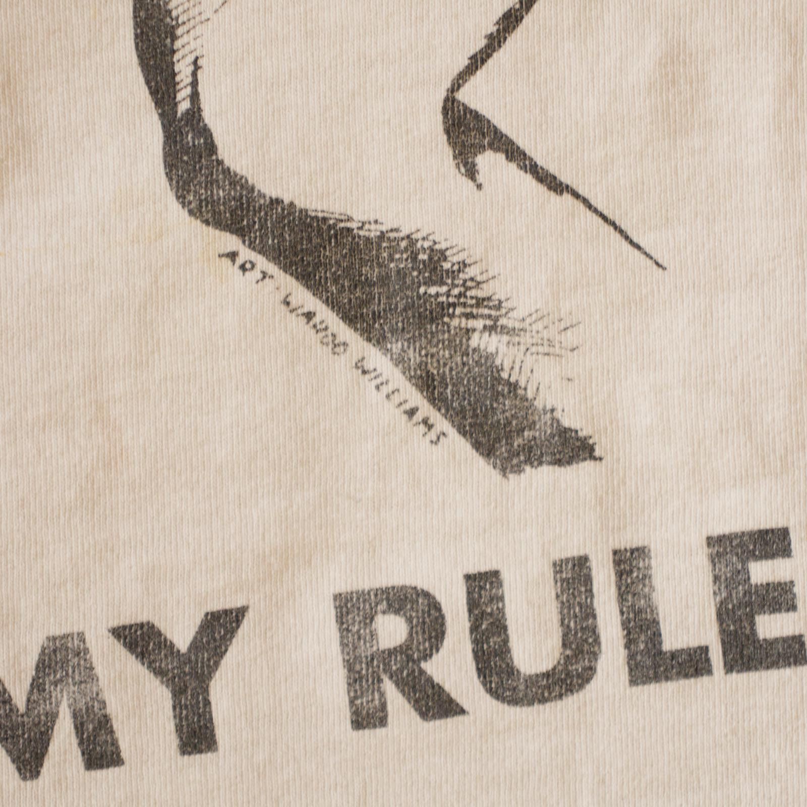 Vintage Black Flag My Rules Tank Top Size US L / EU 52-54 / 3 - 3 Thumbnail