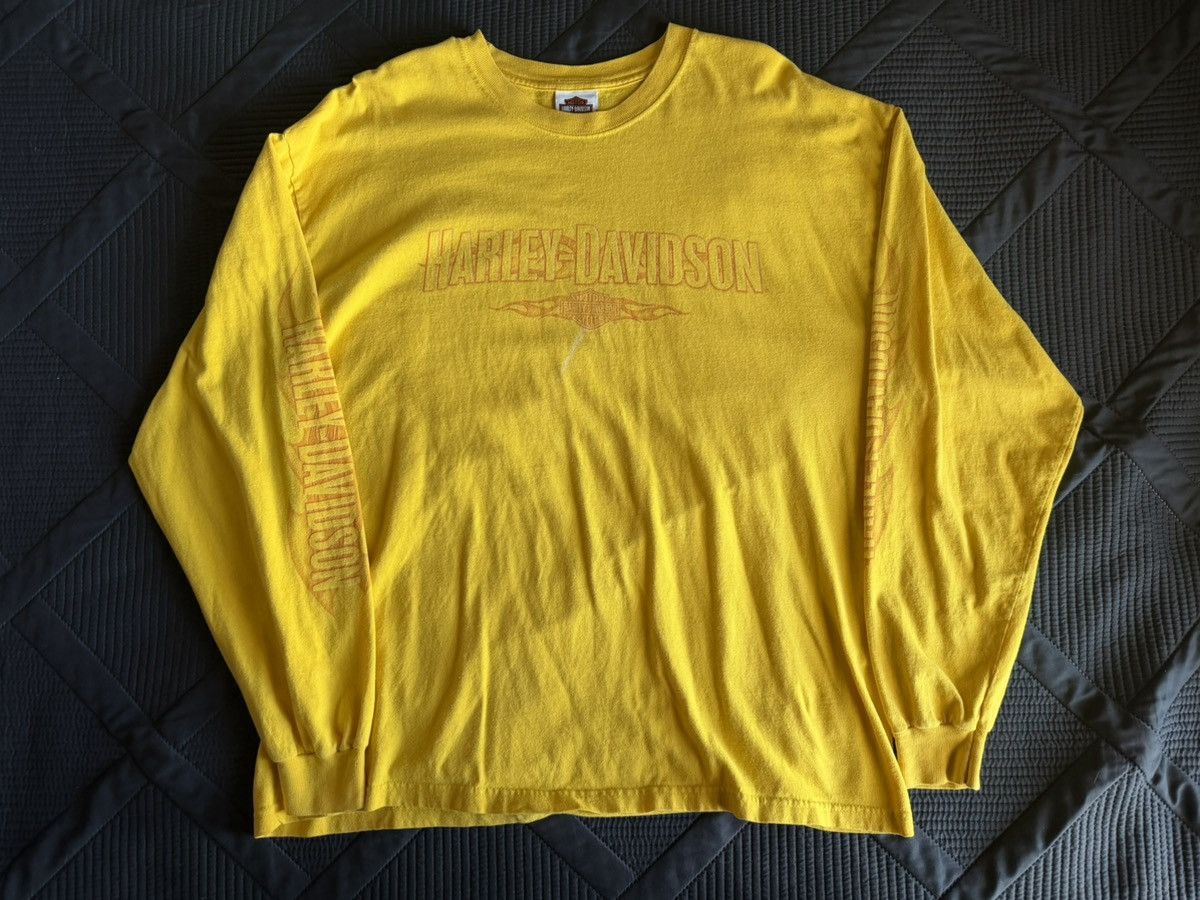Harley Davidson Harley Davidson 2013 Men’s Flame Long-sleeve, Birmingham AL Size US XL / EU 56 / 4 - 1 Thumbnail