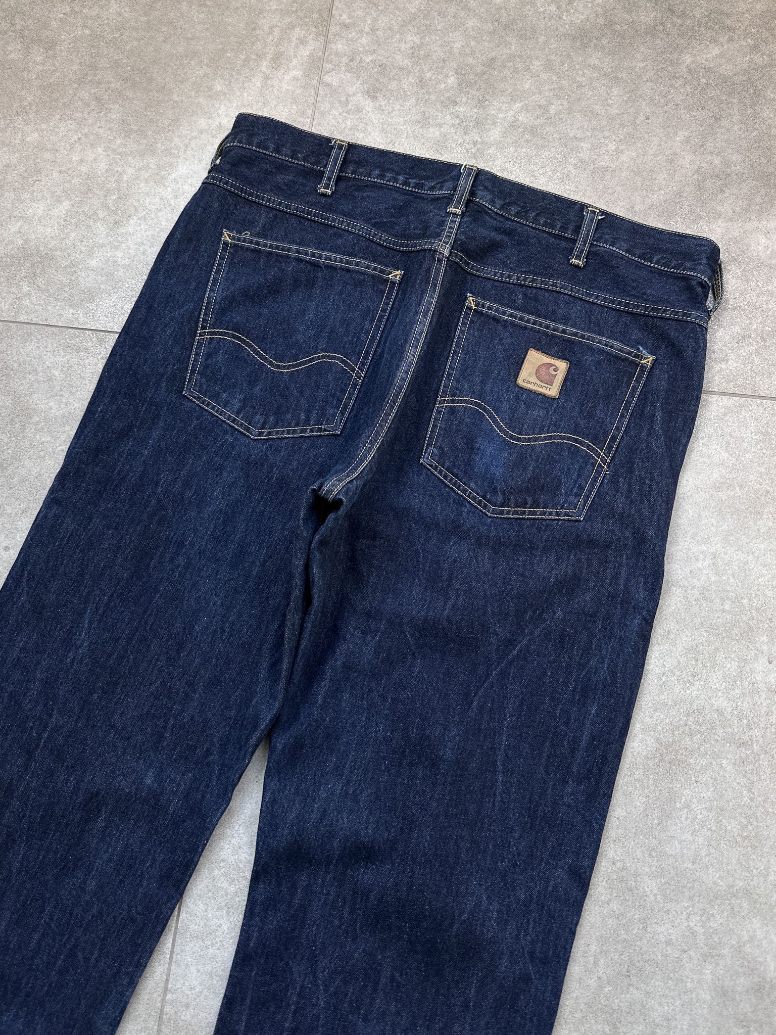 Carhartt Carhartt Indigo Blue Denim Pants Jeans Size US 36 / EU 52 - 2 Thumbnail