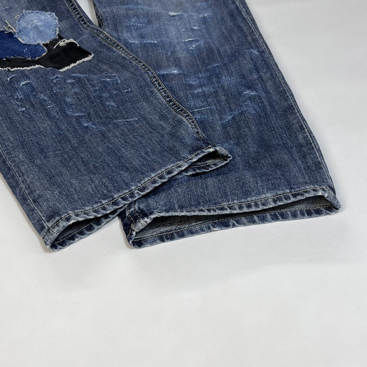 Polo Ralph Lauren Denim and Supply Ralph Lauren Patchwork Denim Custom Pants Size US 32 / EU 48 - 7 Thumbnail