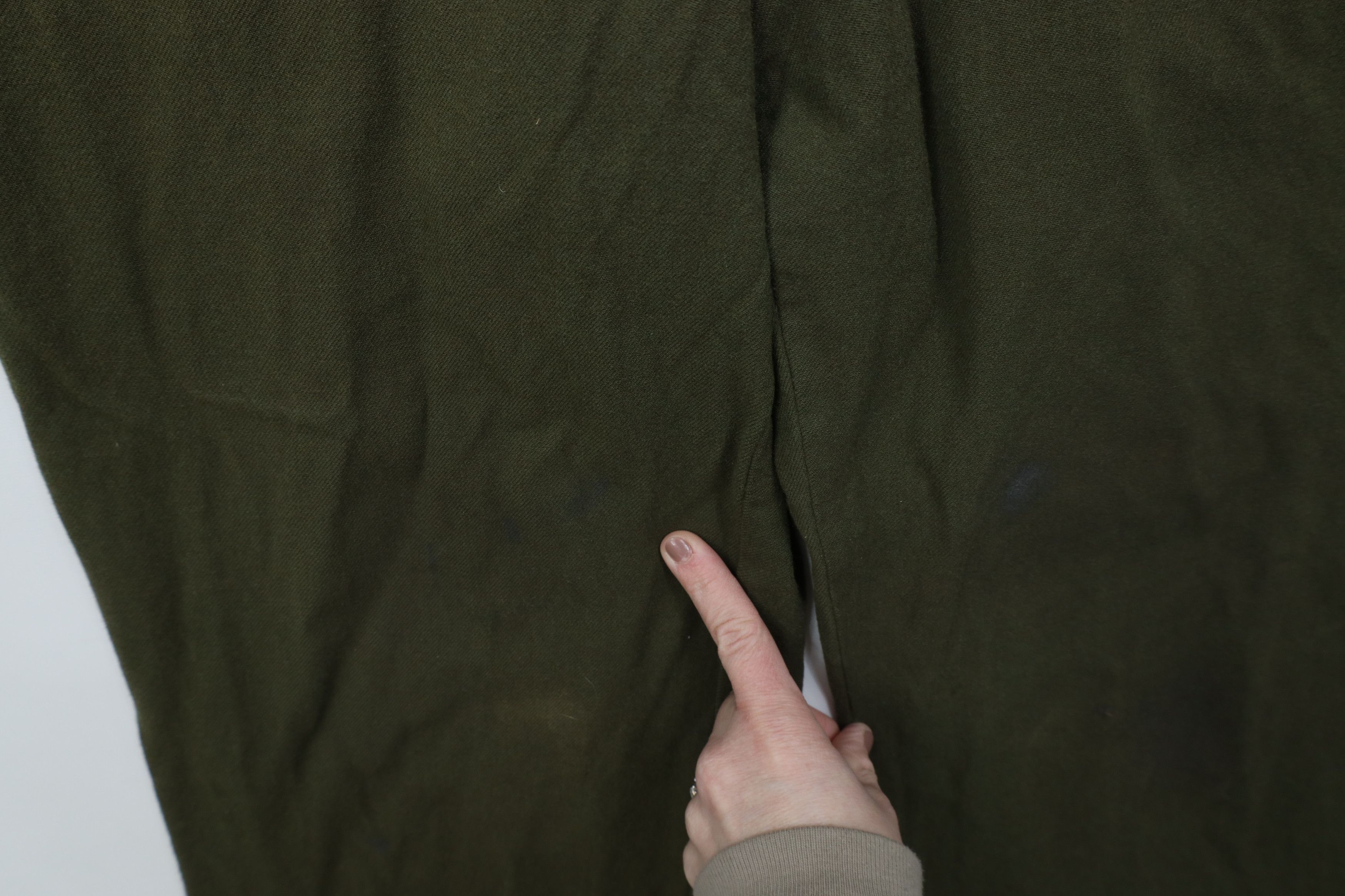 Vintage Vintage 50s Korean War USGI Wide Leg Field Trousers Pants Size US 32 / EU 48 - 7 Thumbnail