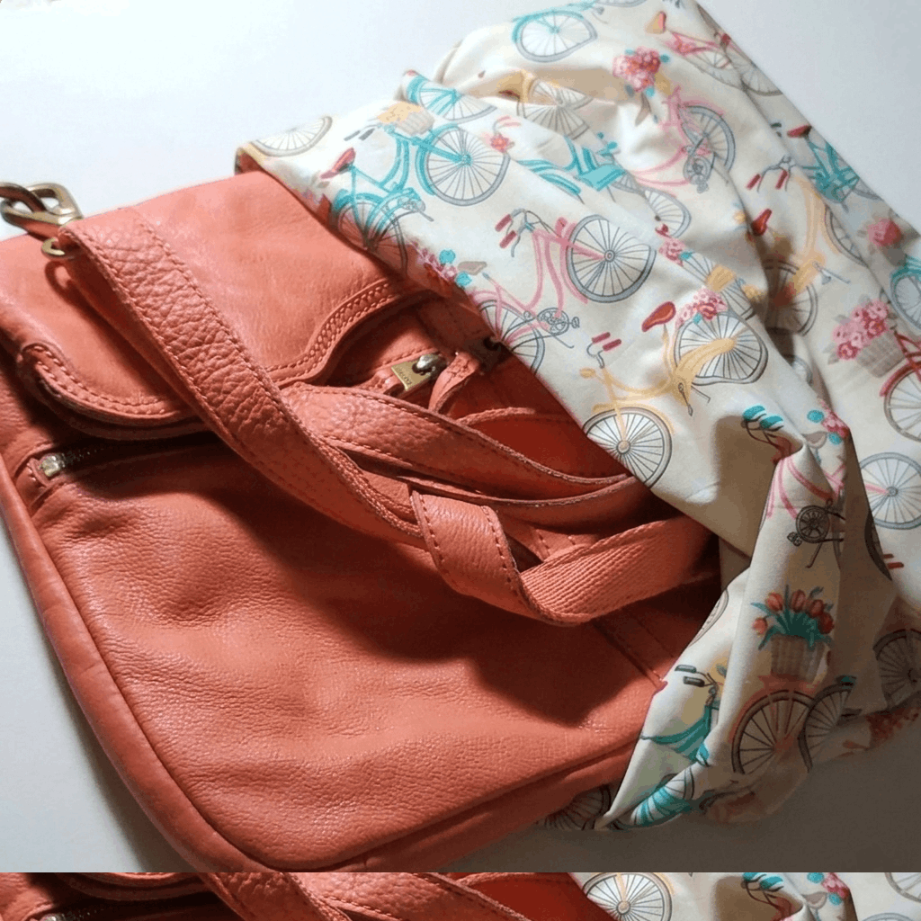 Fossil Fossil 13x11x1.5" Erin Crossbody Fold Over Handbag Coral Size ONE SIZE - 9 Thumbnail