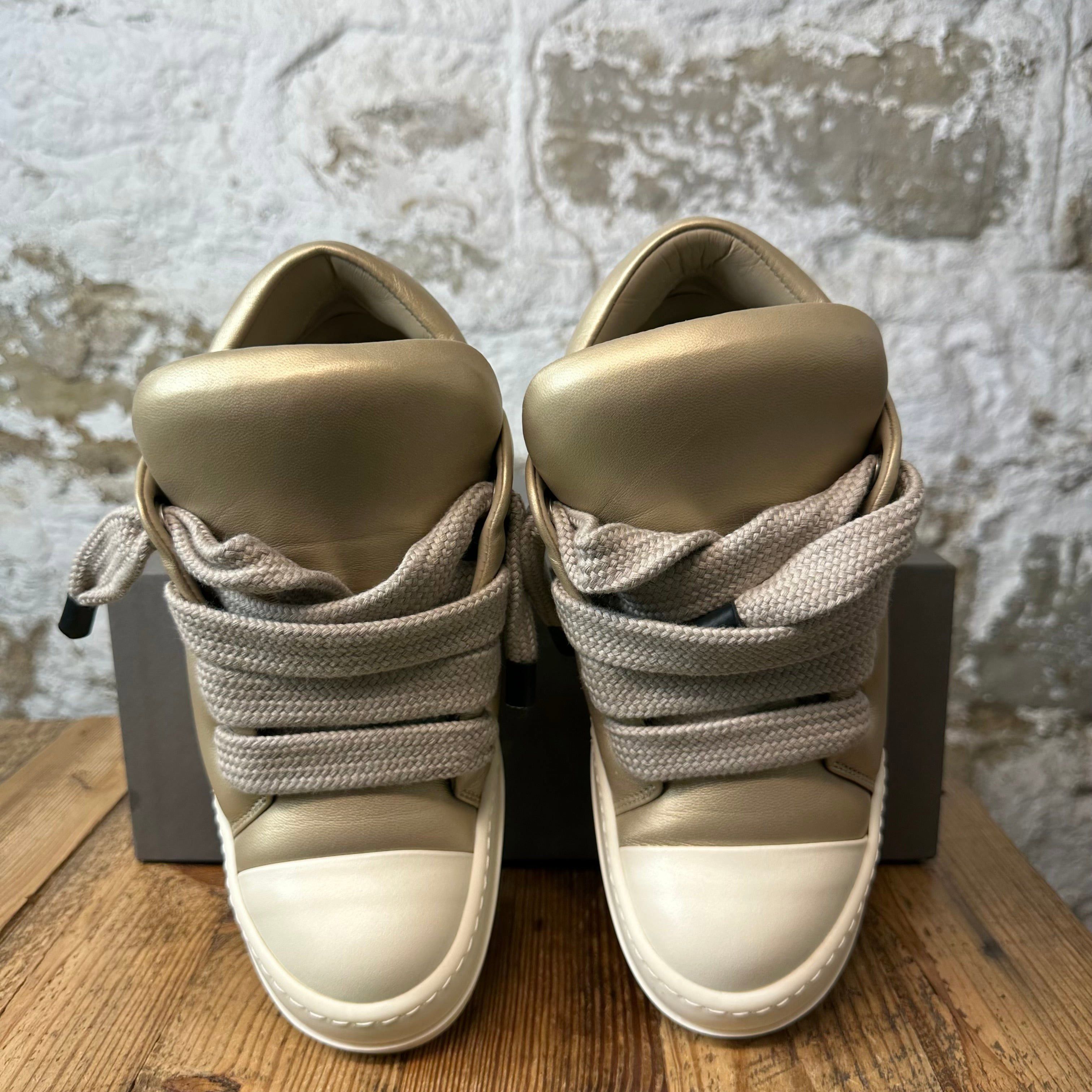 Rick Owens Rick Owens Jumbo Lace Puffer Gold Milk Sneaker Sz 7.5 (40.5) Size US 7.5 / EU 40-41 - 3 Thumbnail