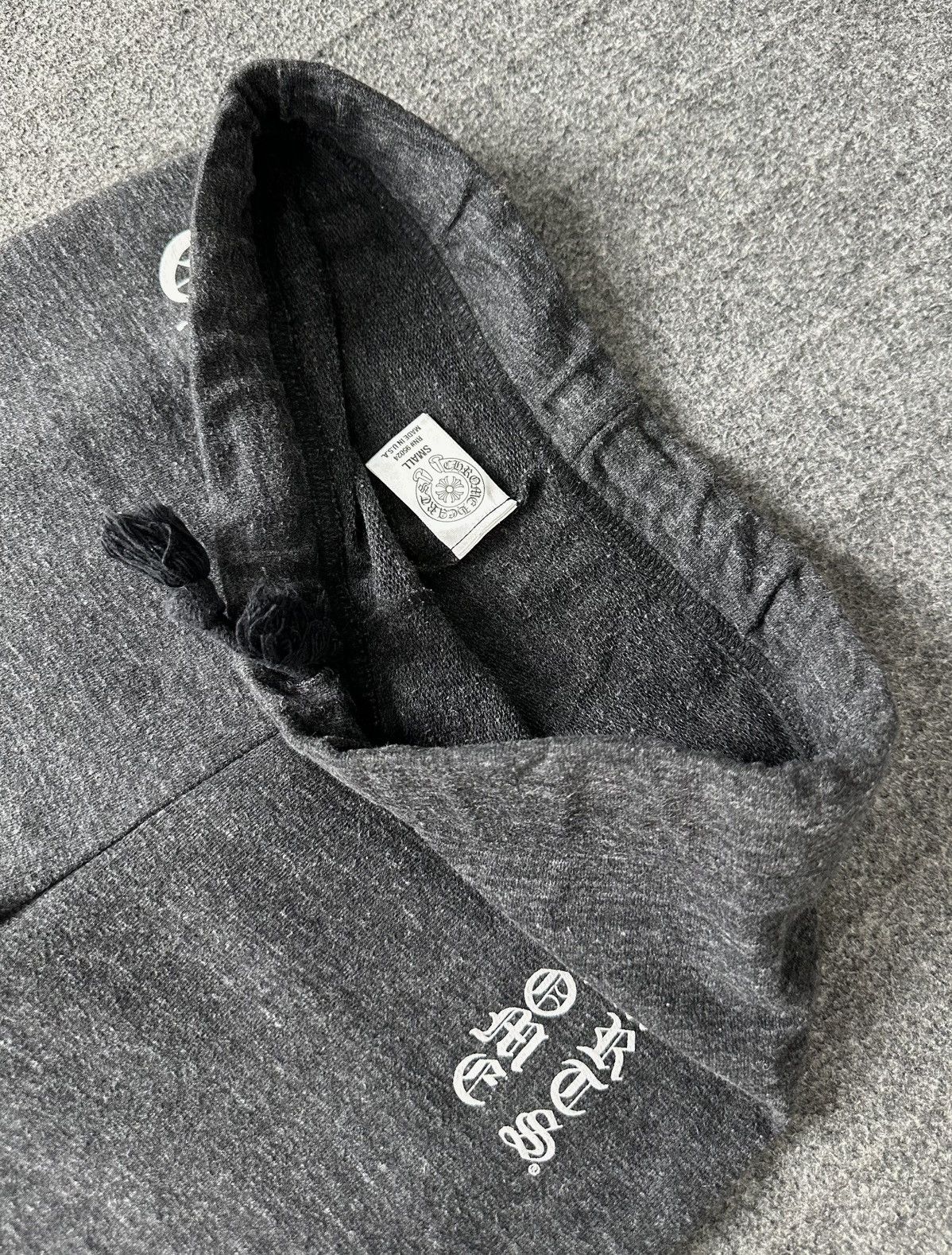 Chrome Hearts Chrome Hearts - Triple Sword / Script Logo - Heather Gray Size US 27 - 12 Thumbnail