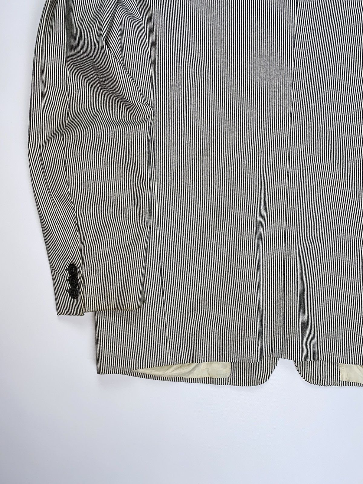 Versus Versace Versus Gianni Versace vintage blazer jacket black white man Size US L / EU 52-54 / 3 - 10 Thumbnail