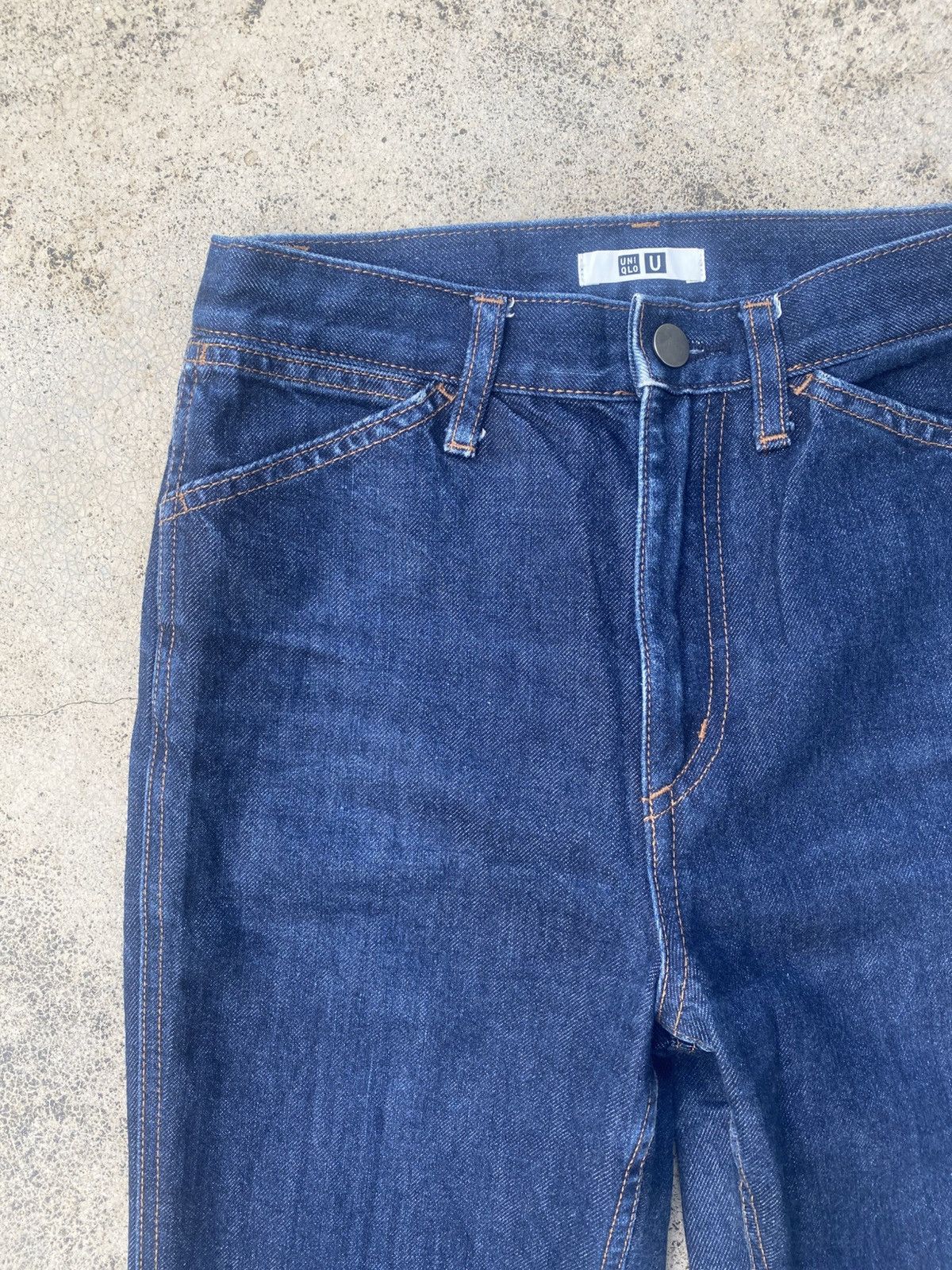 Japanese Brand × Tornado Mart × Uniqlo Flare Jeans Uniqlo Blue Denim Size US 26 / EU 42 - 6 Thumbnail
